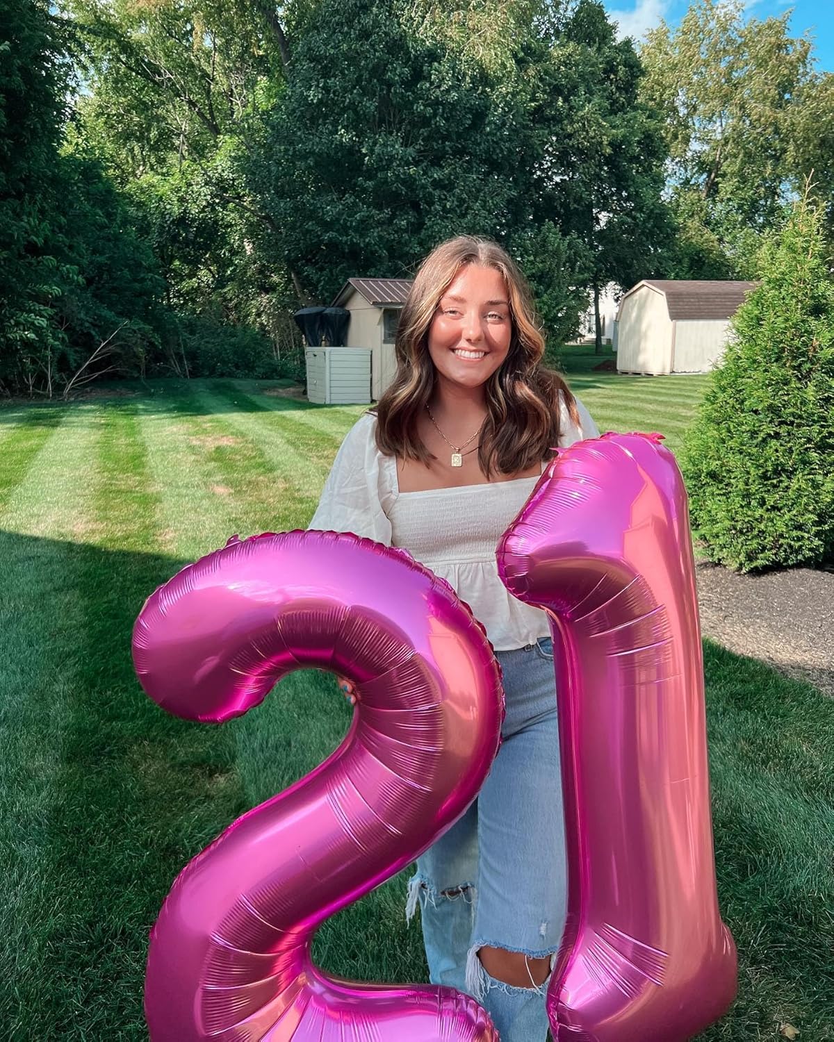 Pink Number Balloon - 40 Inch 0 Balloon for Birthday Decorations | Perfect Party Supplies for Women