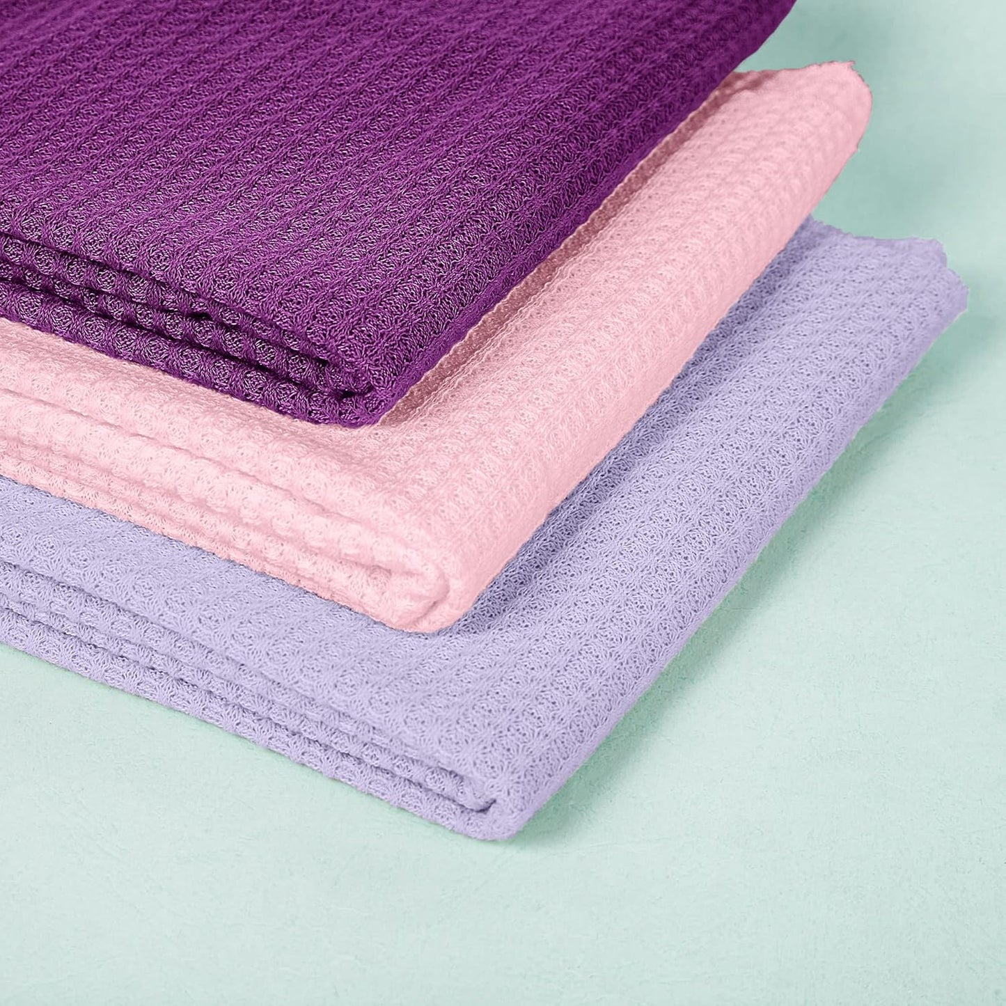 Set 3 Baby Wrap. of Newborn Photography Wraps. Baby Swaddle or Blanket for Newborn Photography Props. Waffle Knit