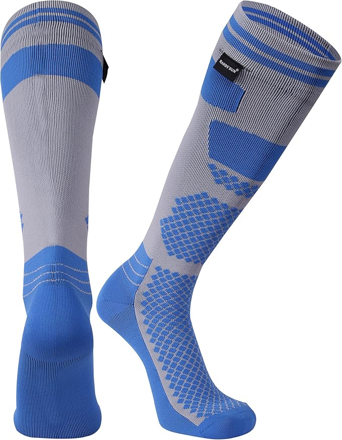 RANDY SUN Waterproof Skiing Socks, [SGS Certified] Unisex Knee High Breathable Hiking Trekking Sock 1 Pair