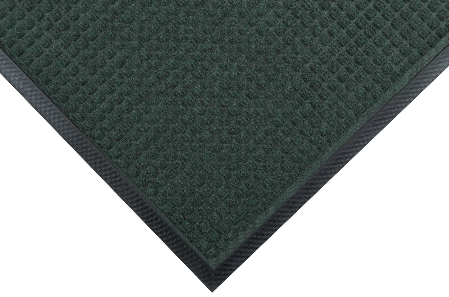 NoTrax 3'x5' Guzzler Commerical-Grade Entrance Mat, Dirt and Moisture Control, Rubber-Backed, Indoor/Outdoor, Green, 166
