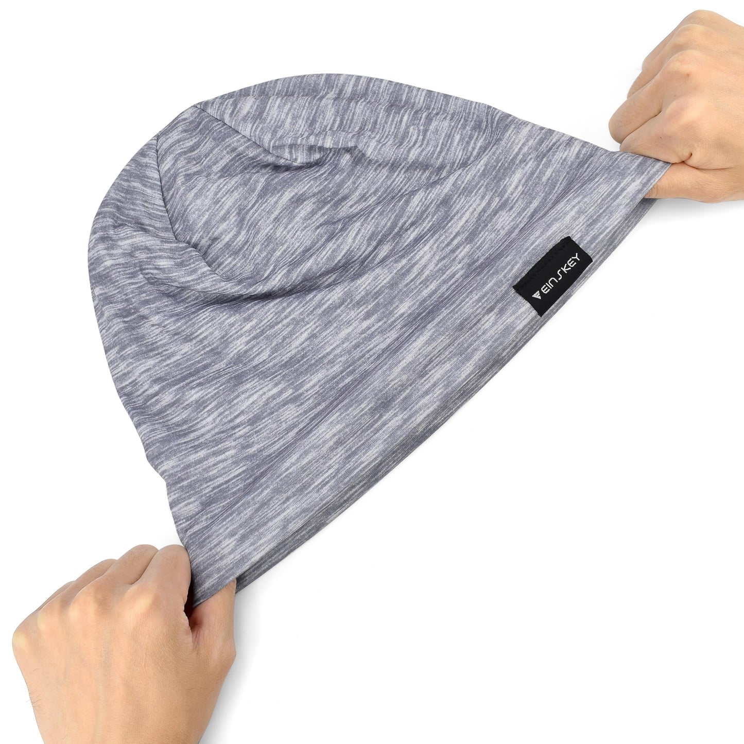 EINSKEY Lightweight Slouchy Beanie for Men Women, Oversize Thin Cotton Skull Cap Chemo Cap Night Sleeping Hat for All Seasons