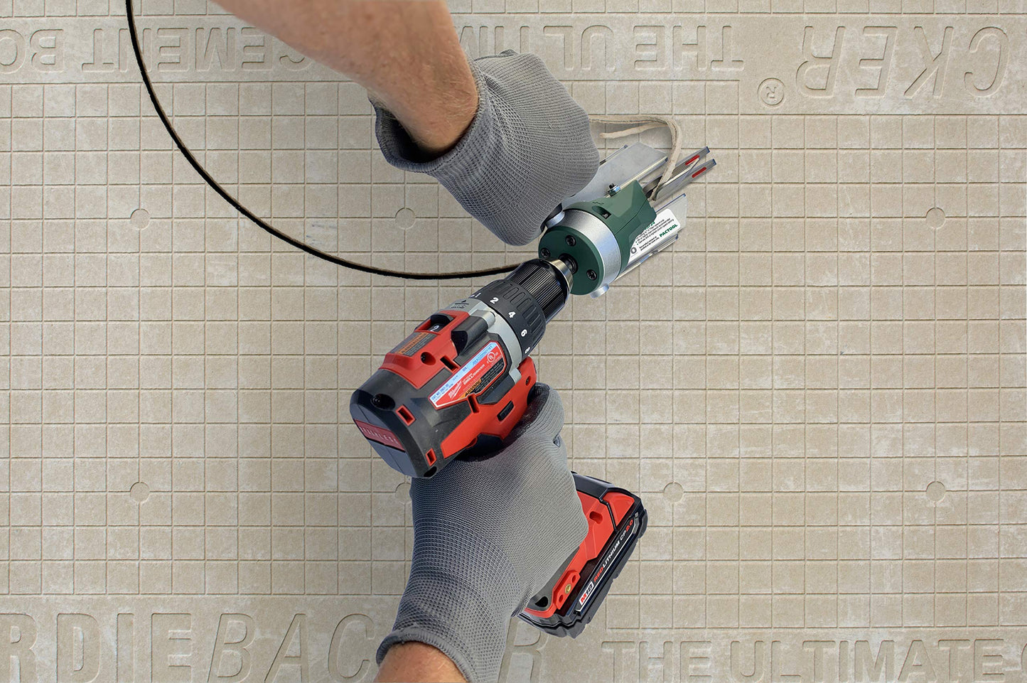PacTool SS724 Snapper Shear Pro - Cutting Tool for Fiber Cement Board - Power Shears Professional Power Tools
