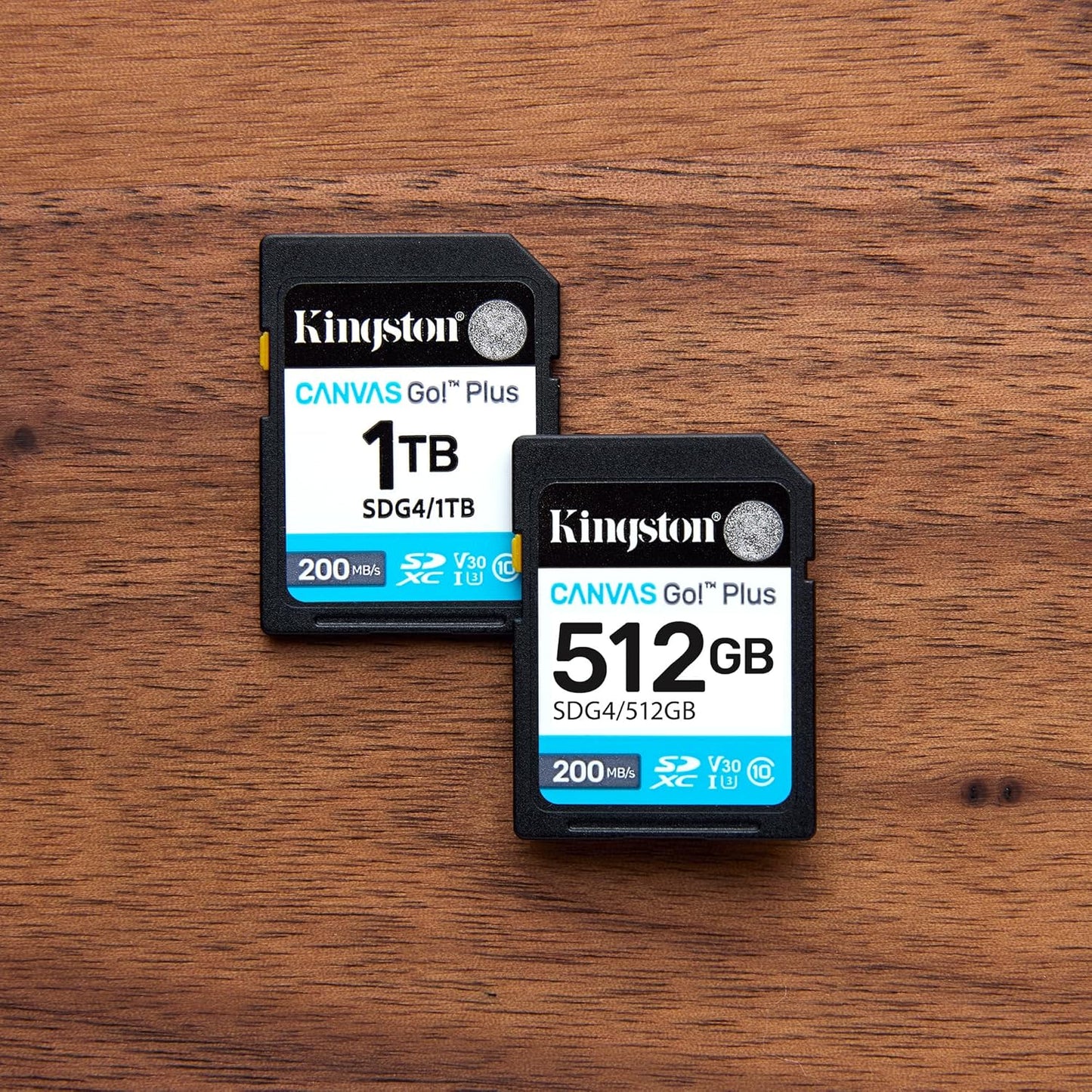 Kingston 64GB 200MB/s 10, U3, V30 SDG4/64GB Canvas Go Plus SD Card | Up to | Class UHS-I, |