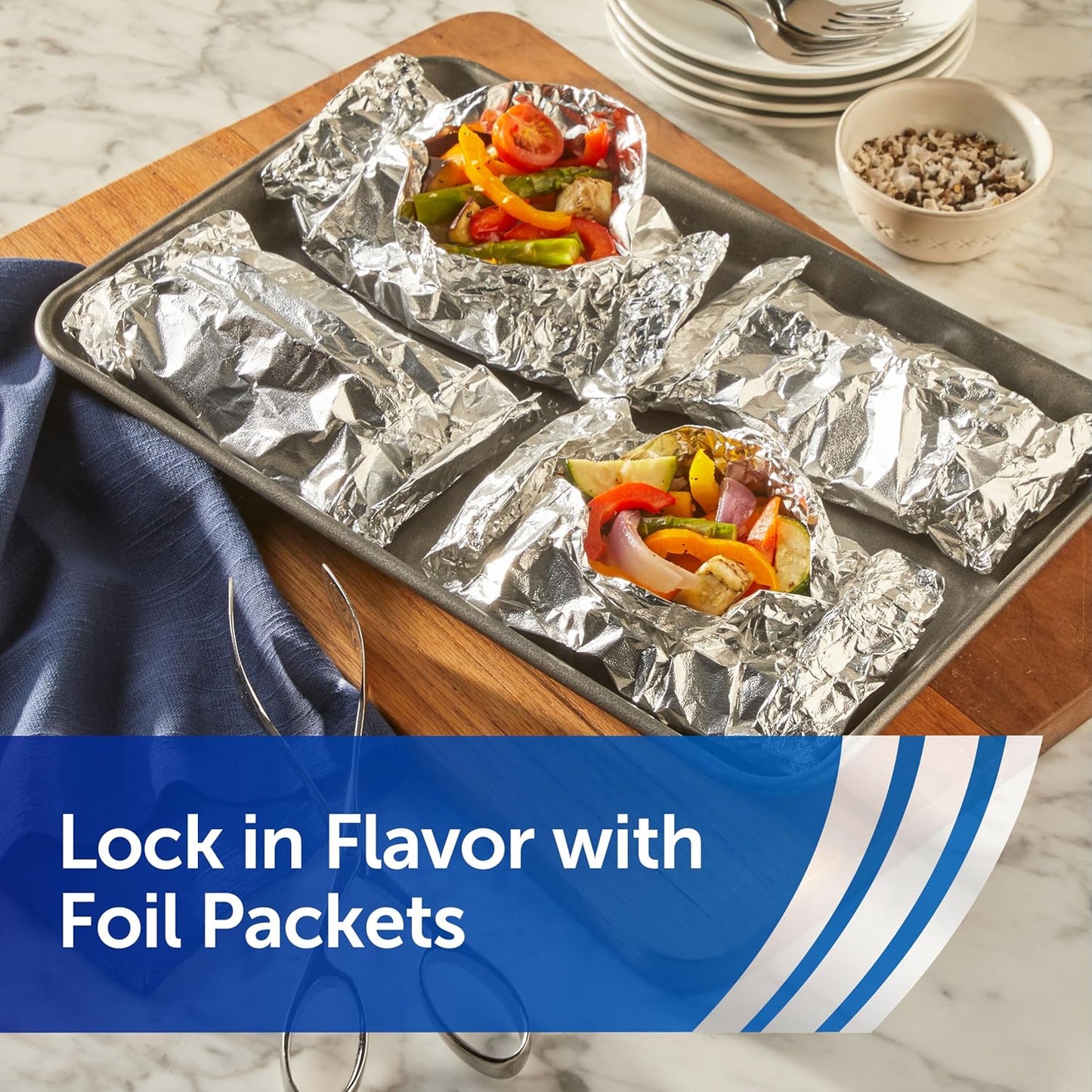 Reynolds Wrap Heavy Duty Aluminum Foil Sheets - Pre-Cut Pop-Up Design | 30 Sheets (Pack of 5)
