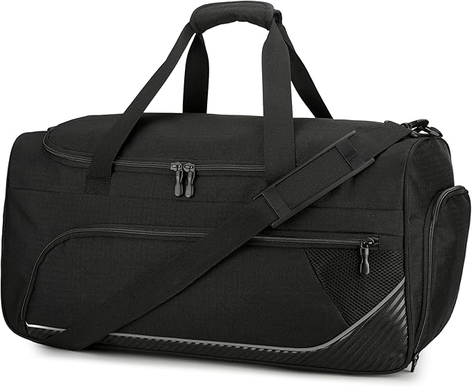 Urbanstand Gym Bag for Men - 50L Sports Duffle Bag with Shoe Compartment, Large Carry On Weekender Duffle Bag for Fitness, Camping, Sport, Travel, Swimming