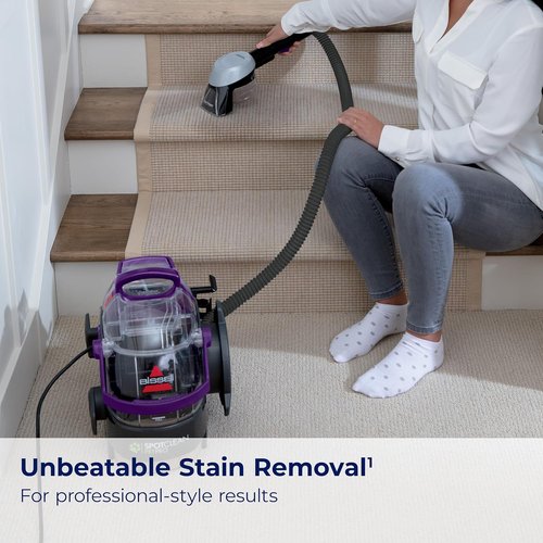 Bissell SpotClean Pet Pro - Portable Carpet Cleaner for Pet Stains | Compact & Powerful 2458