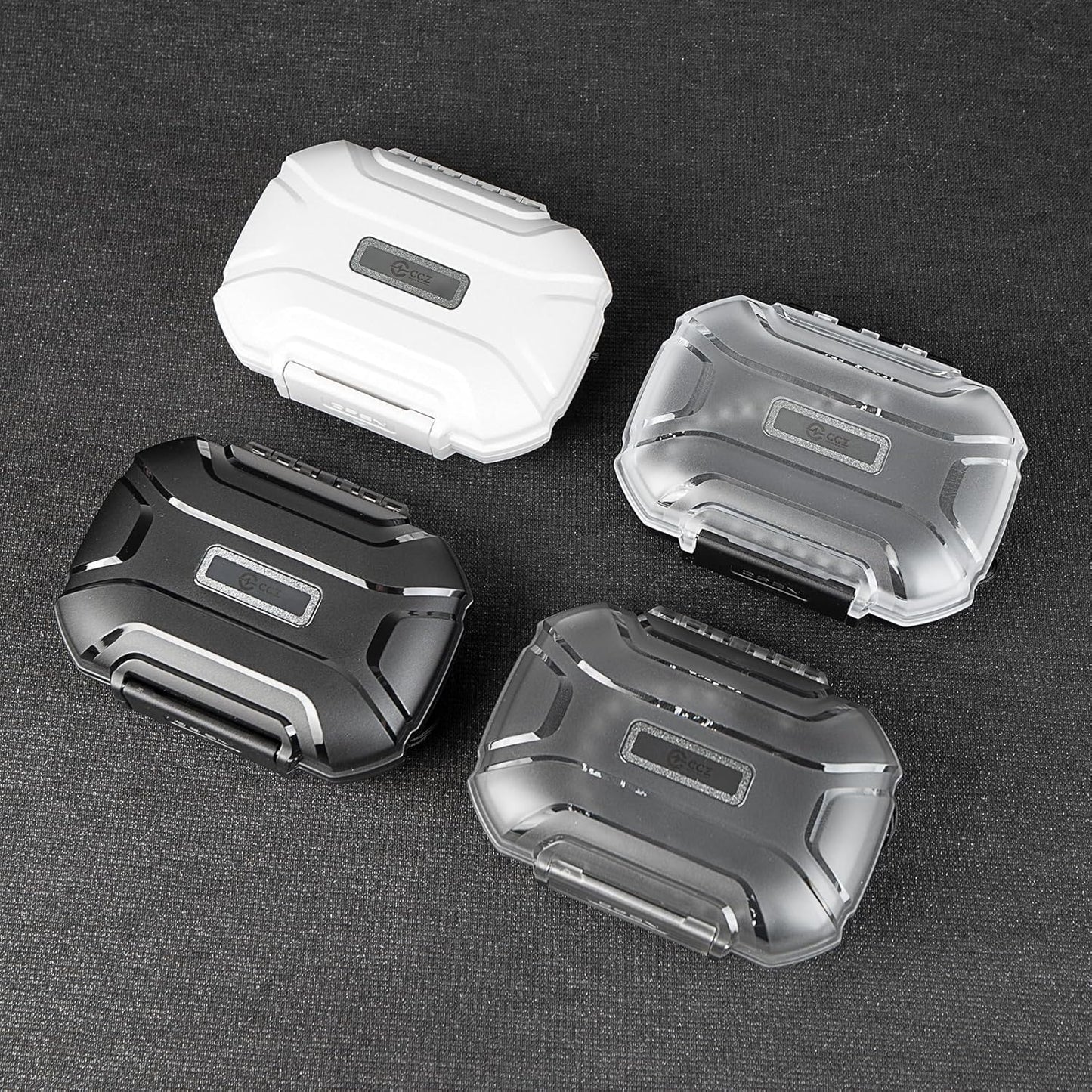 YINYOO ZC01 ZS10 SE215, KS1, ZS12 2, CCZ Hard Shell IEM Case for KZ Pro in Ear Monitor, Travel Portable Earbuds Case