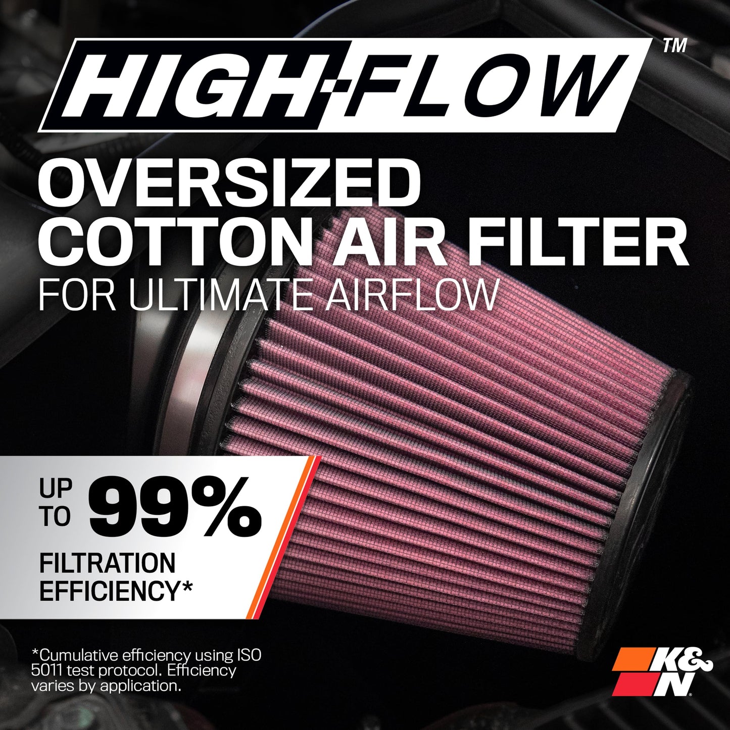 K&N Cold Air Intake System: High-Flow Air Filter, Increase Performance & Towing: Compatible with 2005-2019 Nissan: Frontier,Pathfinder, Xterra, 57-6014