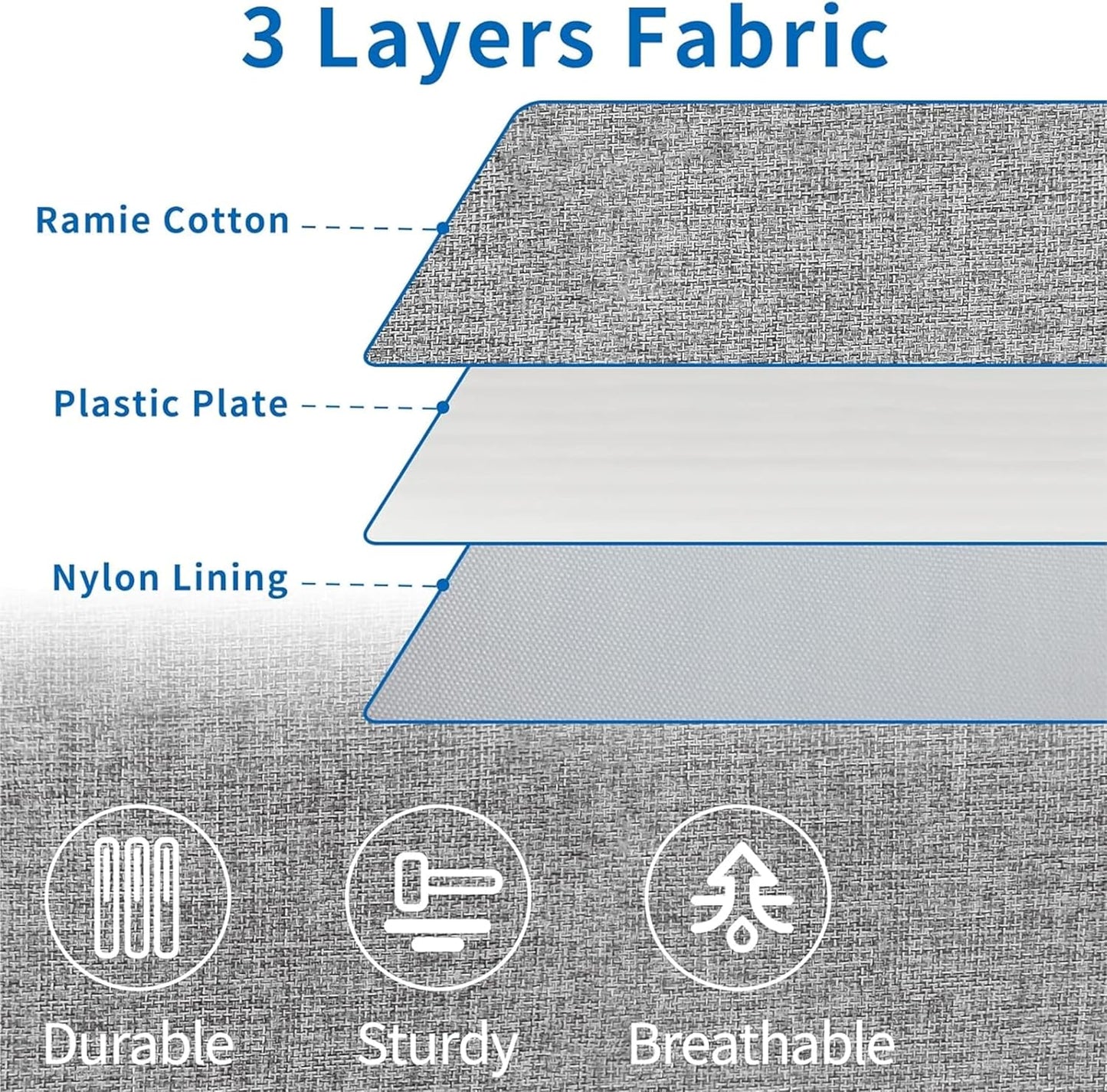 Under Bed Storage Bins by [Brand Name] - Foldable Organizer with Ultra Thick Fabric & Dual Zipper | 30x16x6.7"