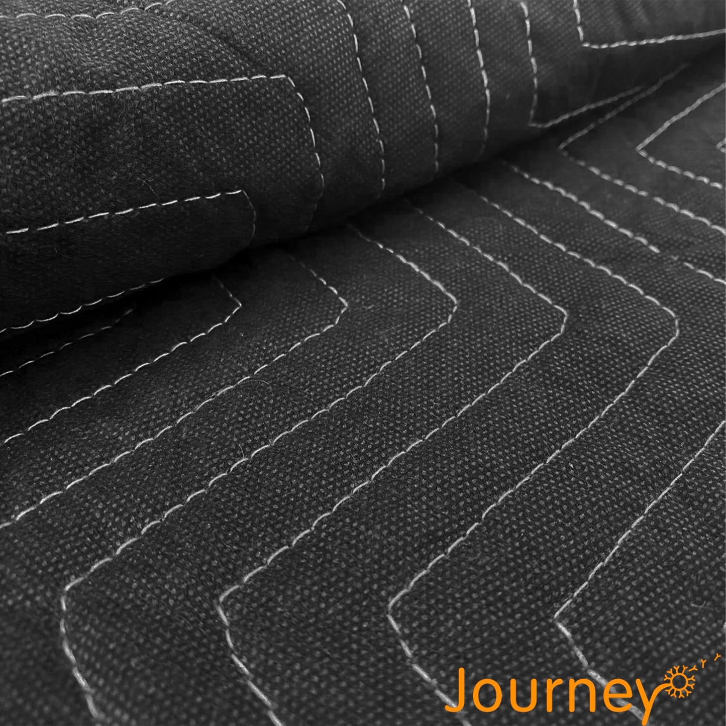 Moving Blankets 72"x80" 12 pack, (45 lb/dz weight), Heavy Duty Moving Blanket, Deluxe Quality Padded Packing Blankets for Furniture Shipping and storage, Black (12 Deluxe Black Blankets 45 lbs/Dozen)