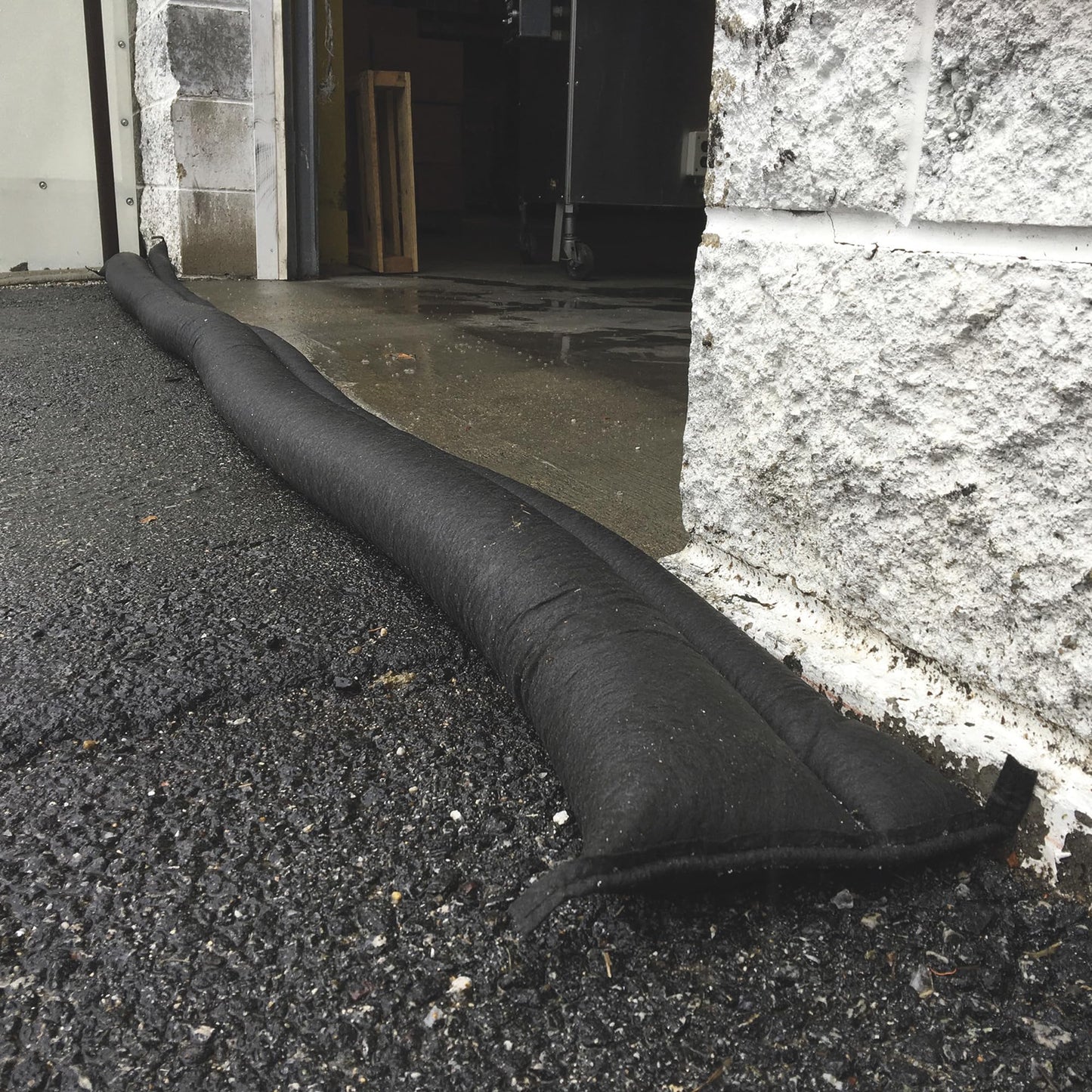 Quick Dam Water Activated 10ft Flood Barrier, Reusable Water Absorbers for Diverting Water, Protects from Rain, Spills, Leaks, Floods & More, - Pack of 8