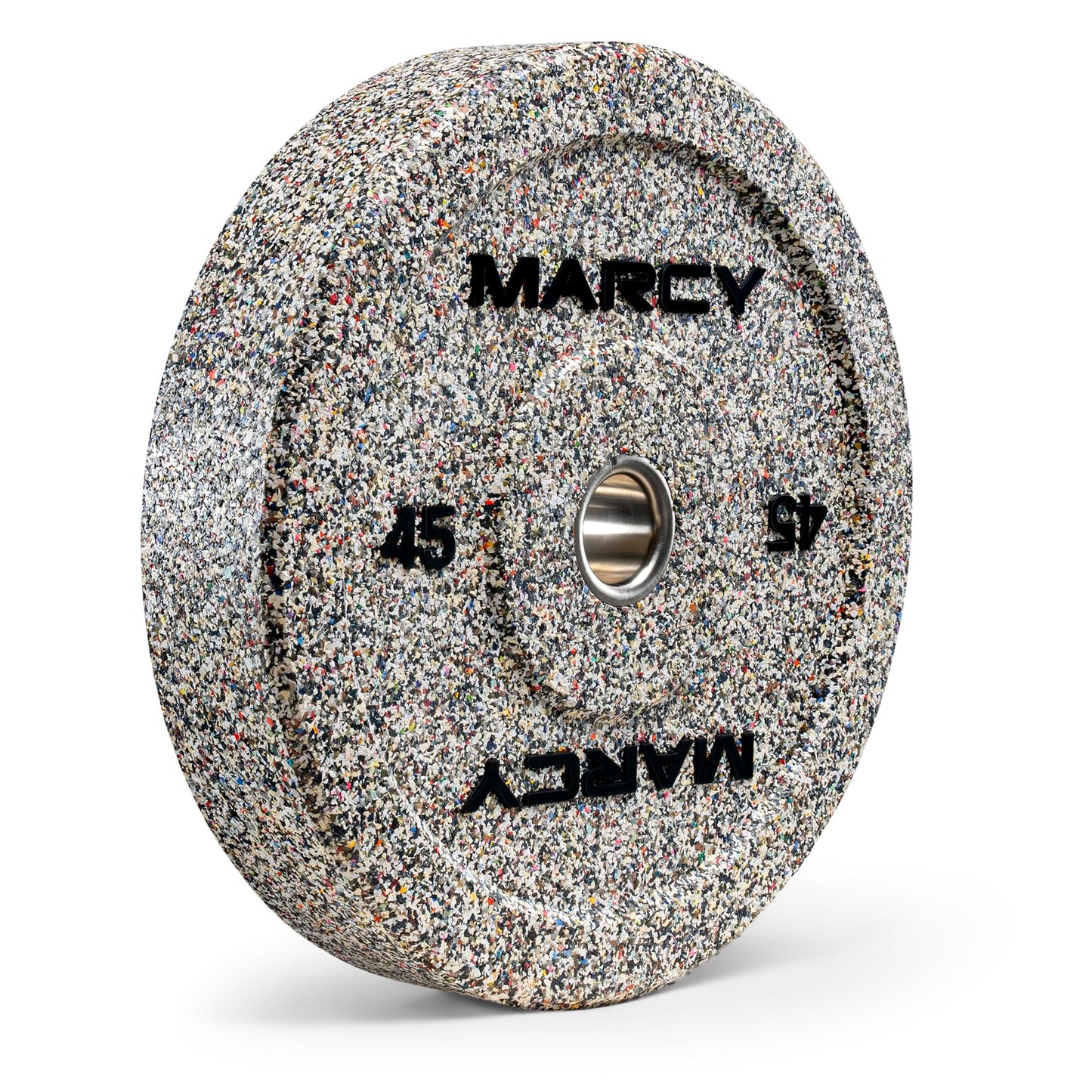 Marcy 2" High Bounce Olympic Bumper Plate for Strength Training Weightlifting Workout Weight 45-lb MCPB-045