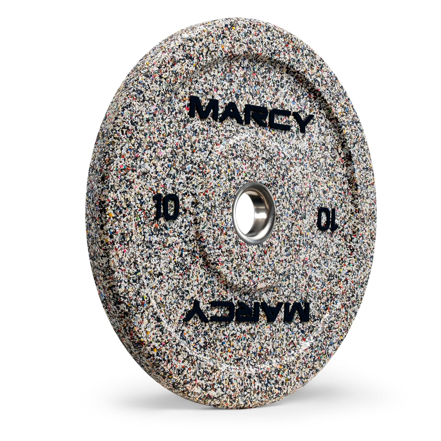 Marcy 2" High Bounce Olympic Bumper Plate for Strength Training Weightlifting Workout Weight 10-lb MCPB-010