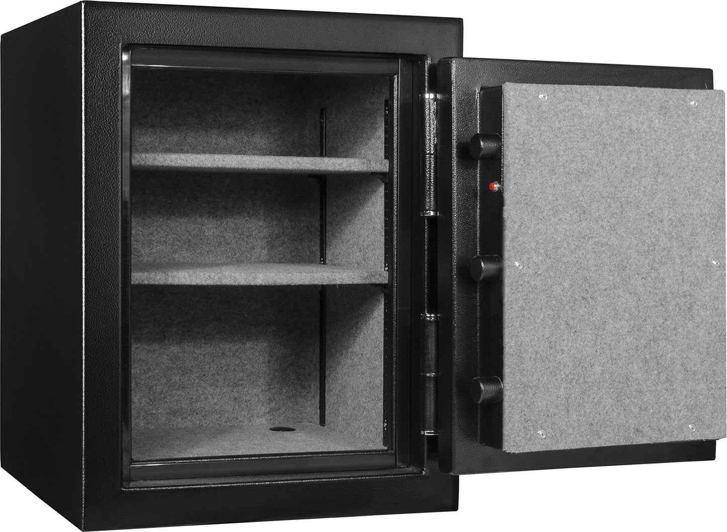 Barska 3.51 Cu. Ft. Fireproof Safe – Digital PIN Lock Vault with 30 Min Fire Rating @ 1400°F, 3 Steel Deadbolts, Adjustable Shelves & Carpeted Interior for Home or Office Fire Safe Home Safe Hidden