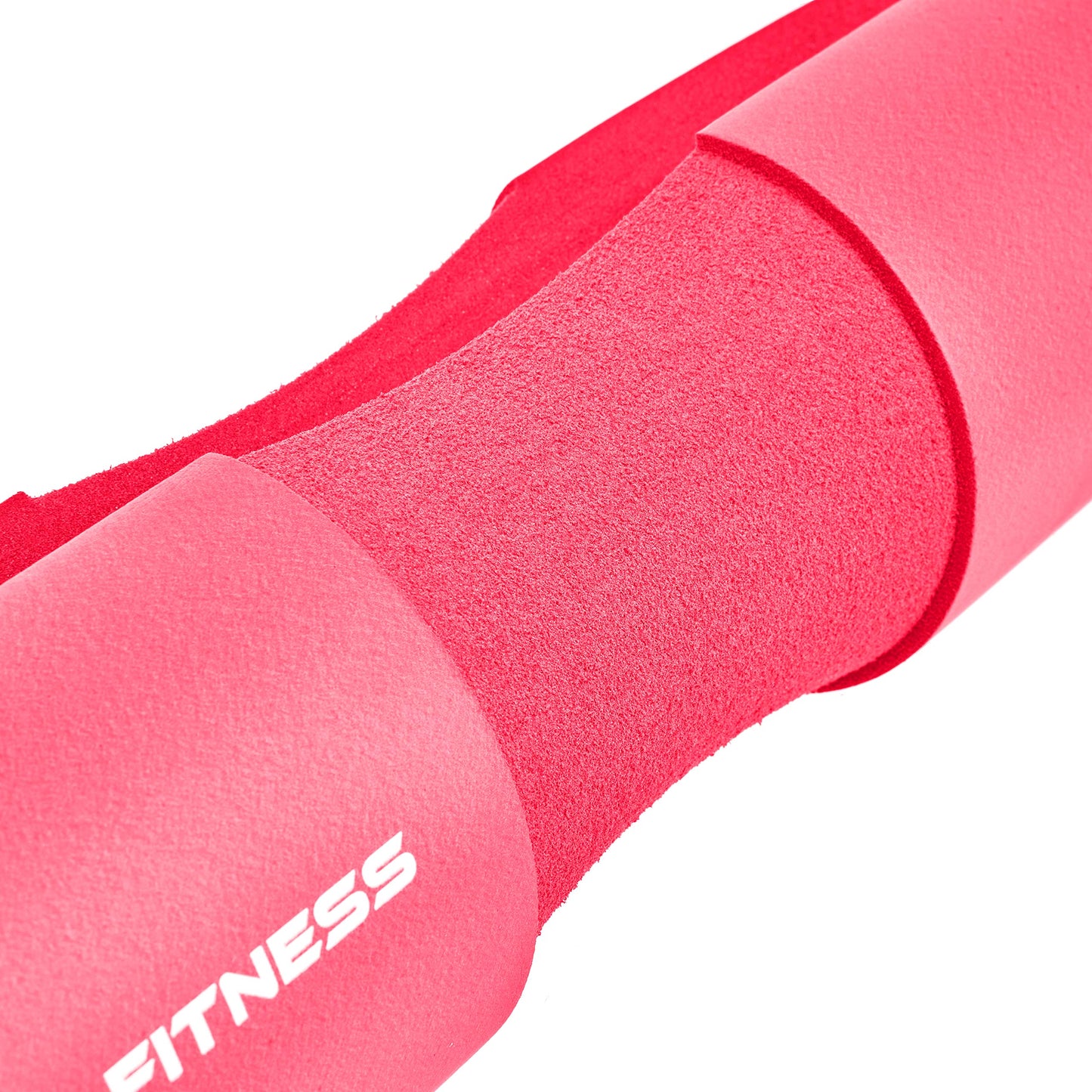 Victor Fitness Pink Protective Neck Barbell Pad for Squats, Hip Thrusts, and Lunges for Olympic or Standard Bars 1" Thick Foam for Neck/Shoulder Comfort