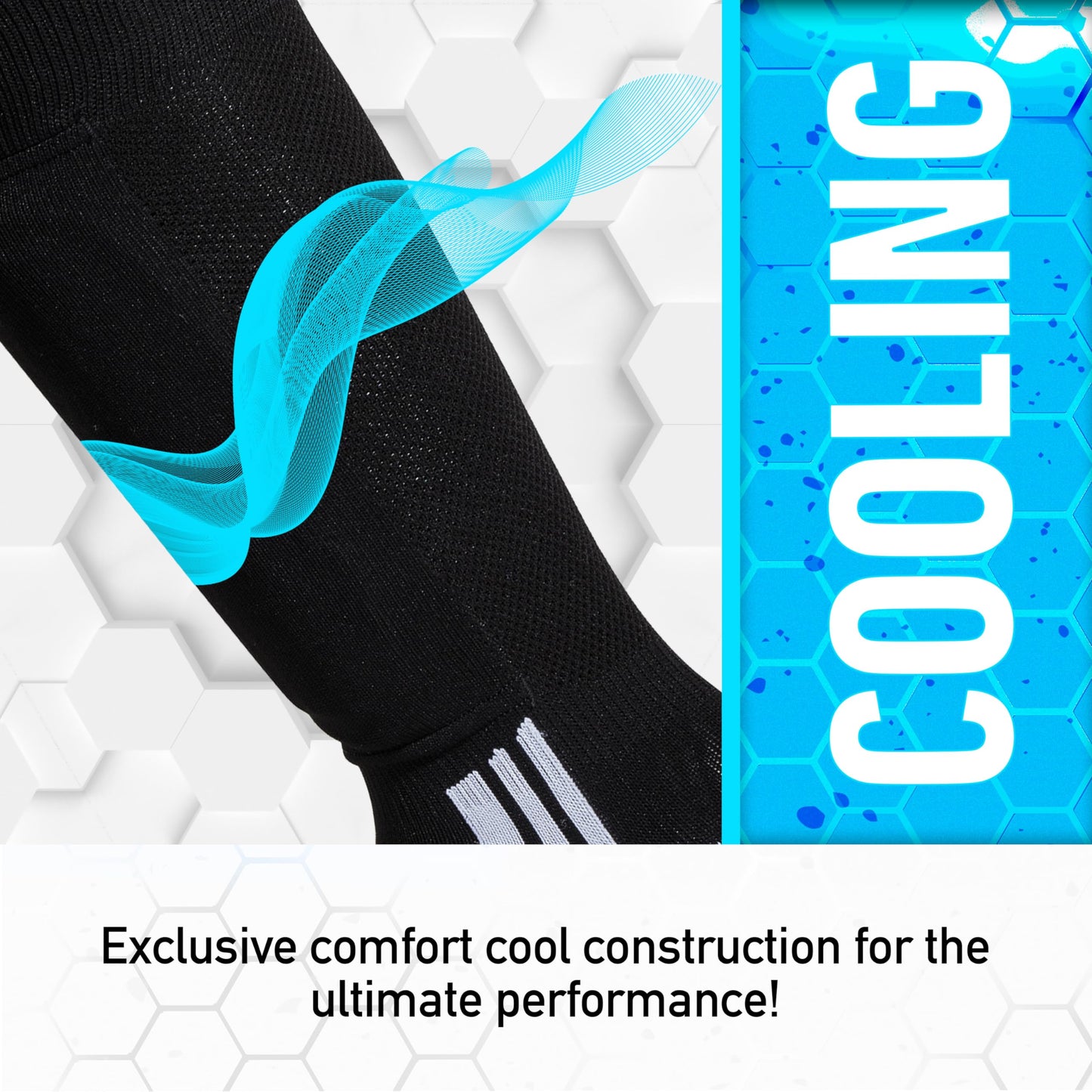 Franklin Sports Youth Soccer Shin Guard Socks - Kids Soccer Socks with Built-In Shin Guards - Youth Small Shin Guards + Socks - Protective Gear for Kids - Black or White - Small