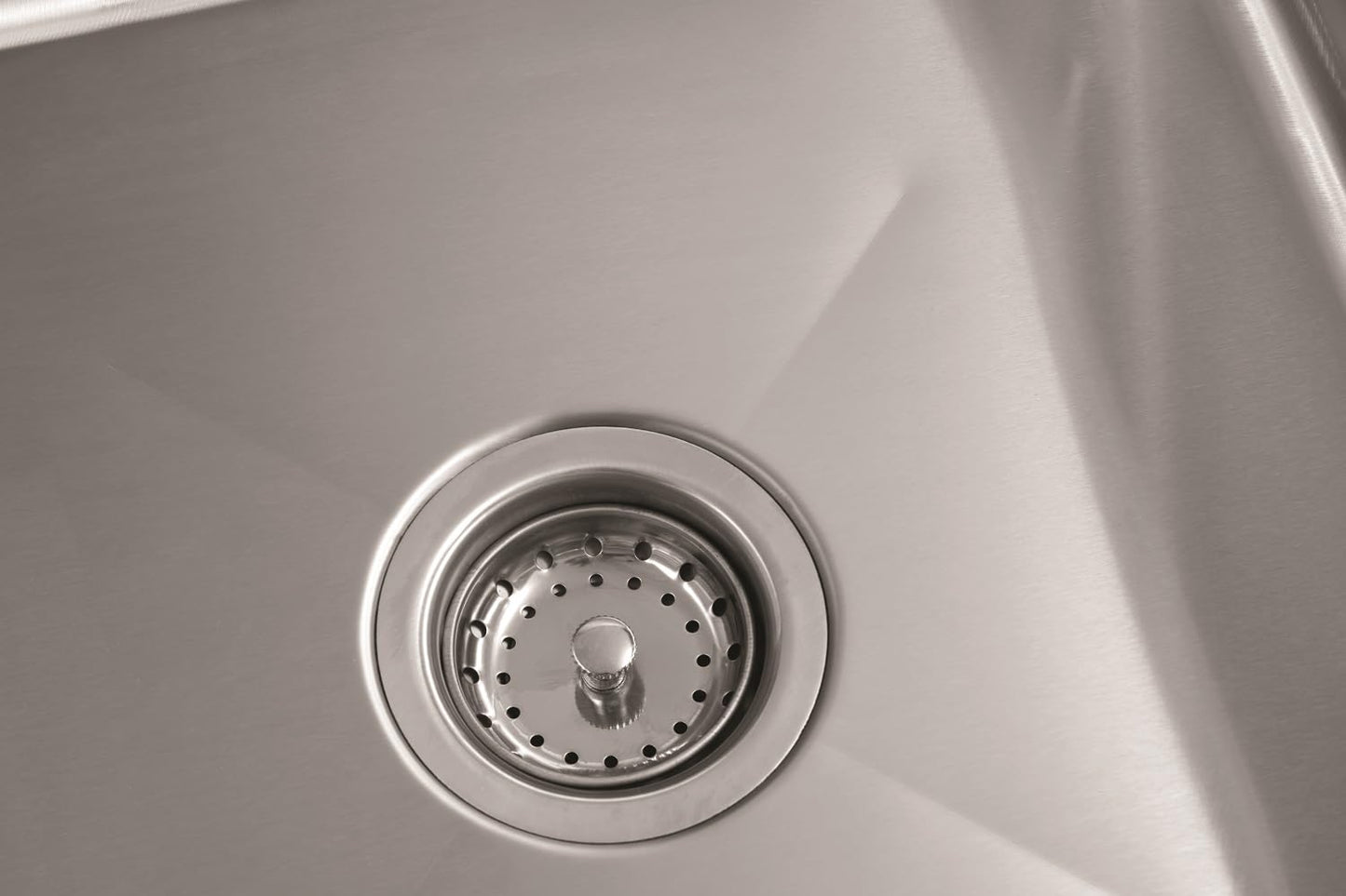 Kratos 29N-008-Commercial NSF 1 Compartment Sink - 18"Wx18"Lx12"H Bowl Size - 18" Drain Board