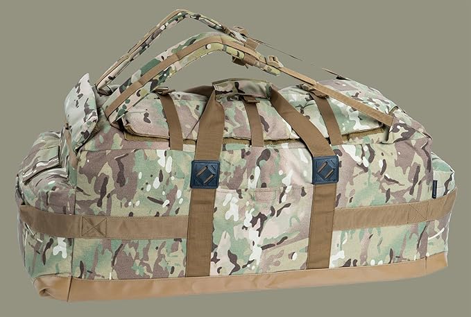 Large Military Duffle Bag Backpack Tactical Field Gear Equipment Duffel Bag Army Deployment Bag 85L