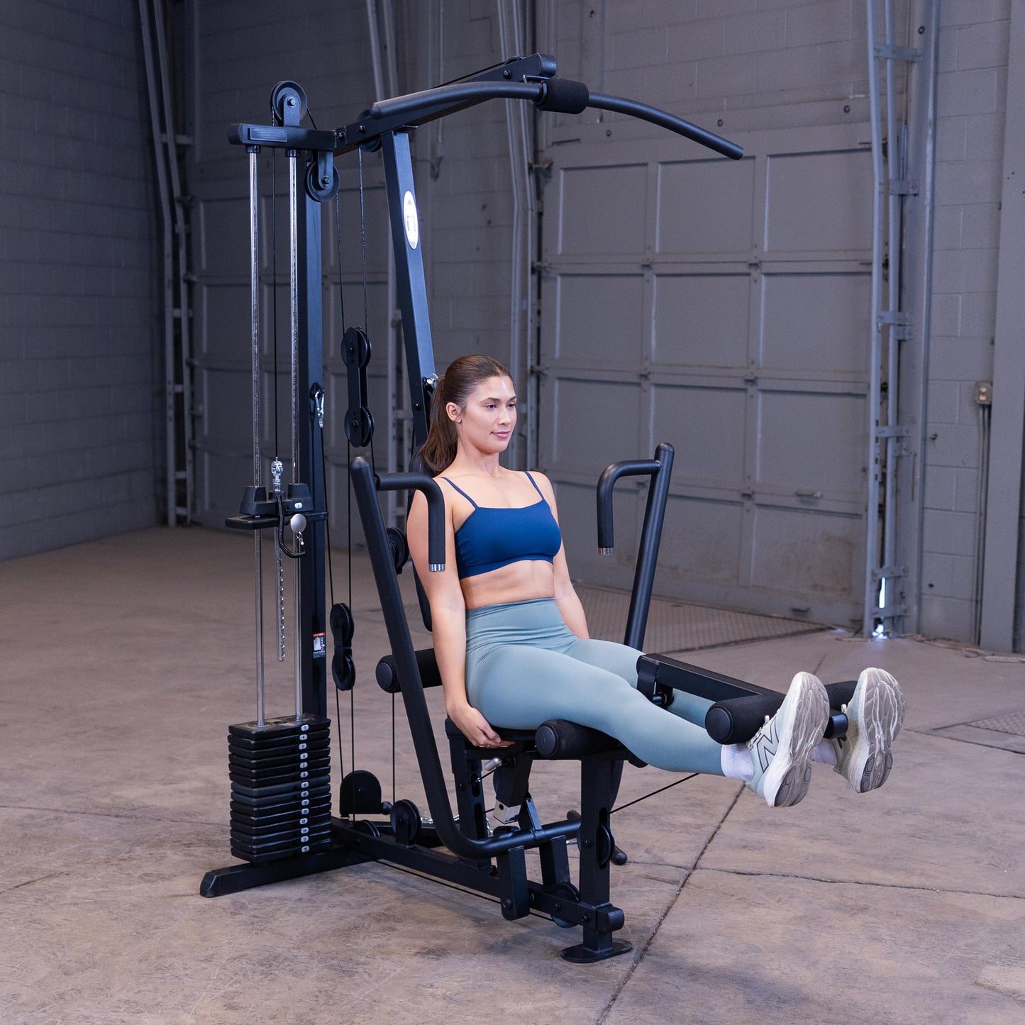 Body-Solid (G1S) Selectorized Weights Stack, Commercial and Home Gym Machine, Arm & Leg Strength Training Exercises