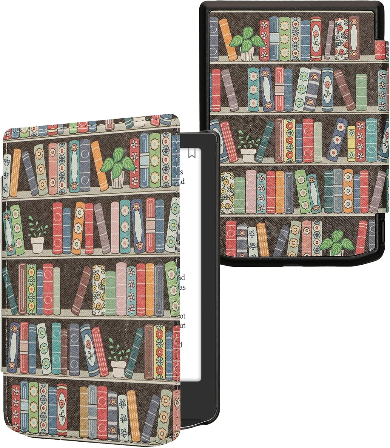 kwmobile Summer Case Compatible with Pocketbook Verse/Verse Pro/Verse Color/Vivlio Light/Light HD Case - eReader Cover