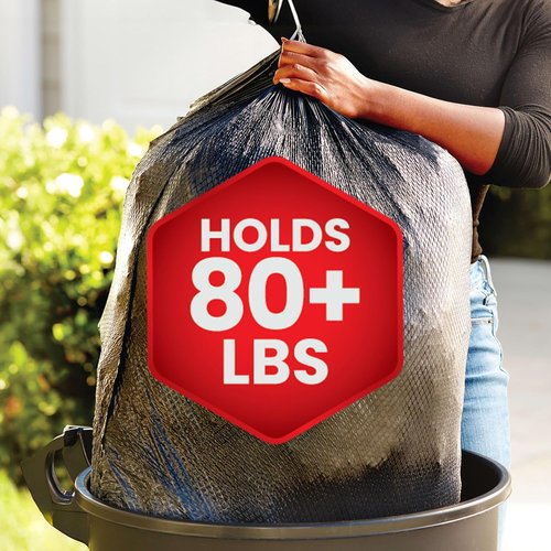 Glad ForceFlex Heavy Duty Trash Bags - Clorox Fresh Scent, 30 Gallon, 50 Count Pack
