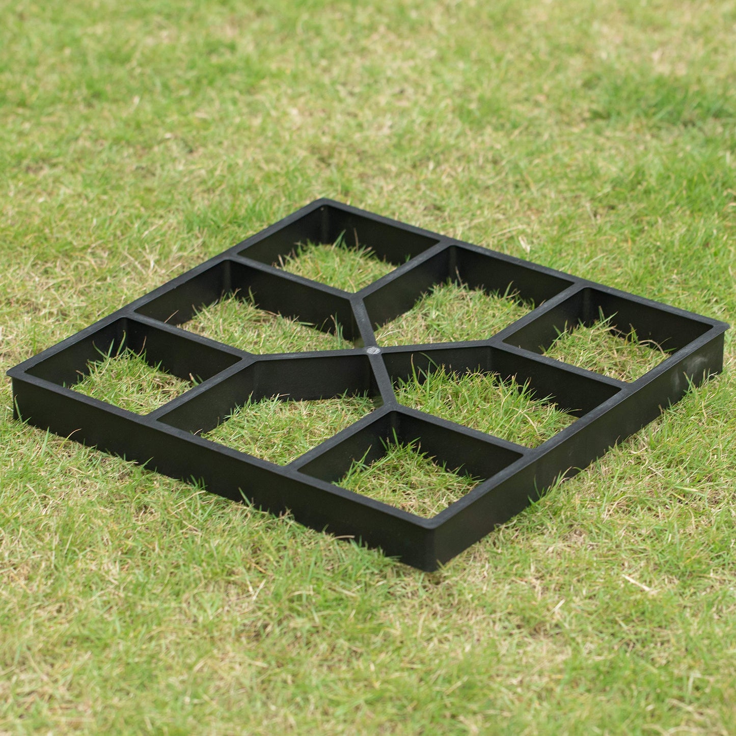 2 Pack Decorative Pavement Mold Cement Form Stamp Walkway Maker Patio Stepping Stone Pavers Reusable Pathway Mould