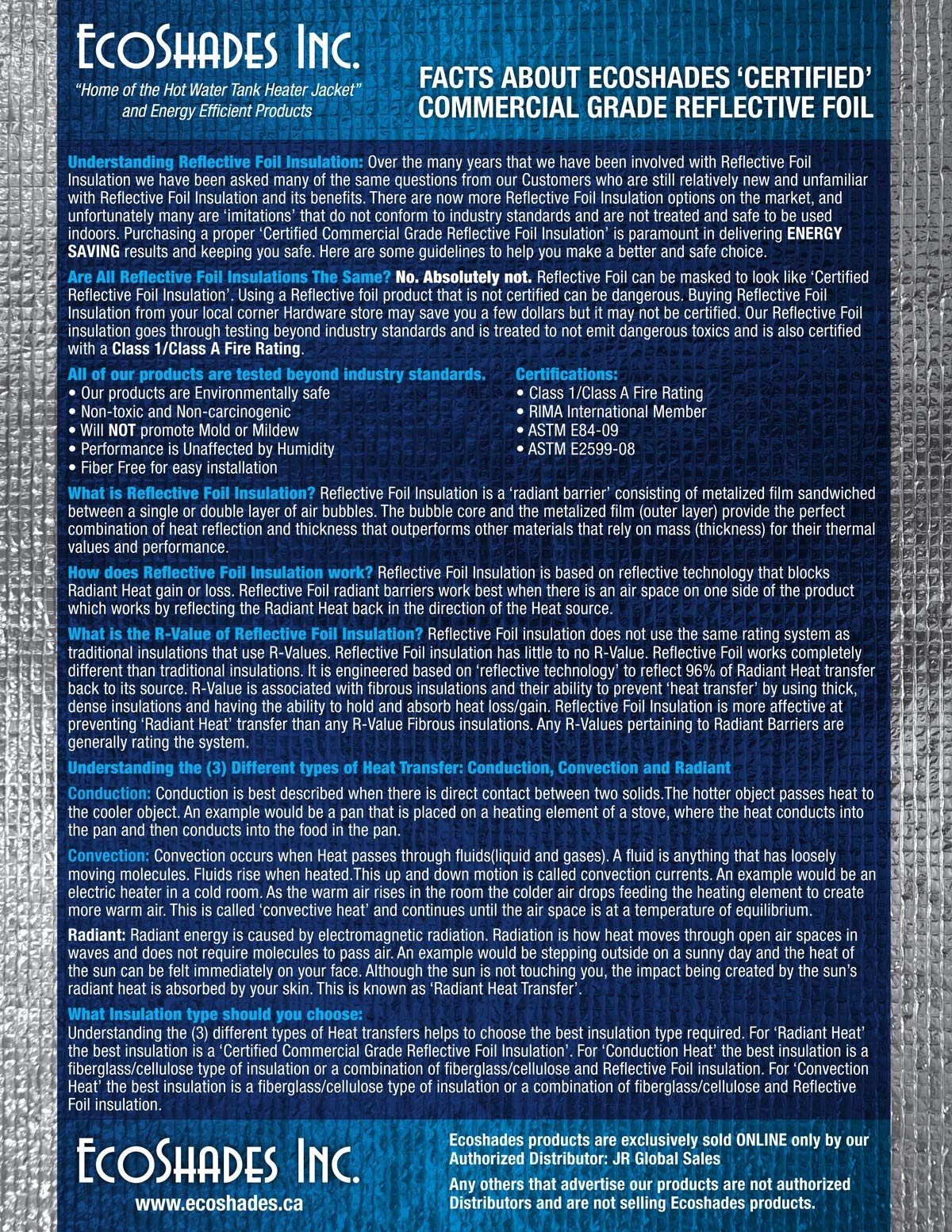 Garage Door Insulation for Extreme Heat DIY KIT Keeps Extreme Heat Out, FITS 8'X 8' Garage Door. Reflective FOIL Commercial Grade Insulation.DIY KIT