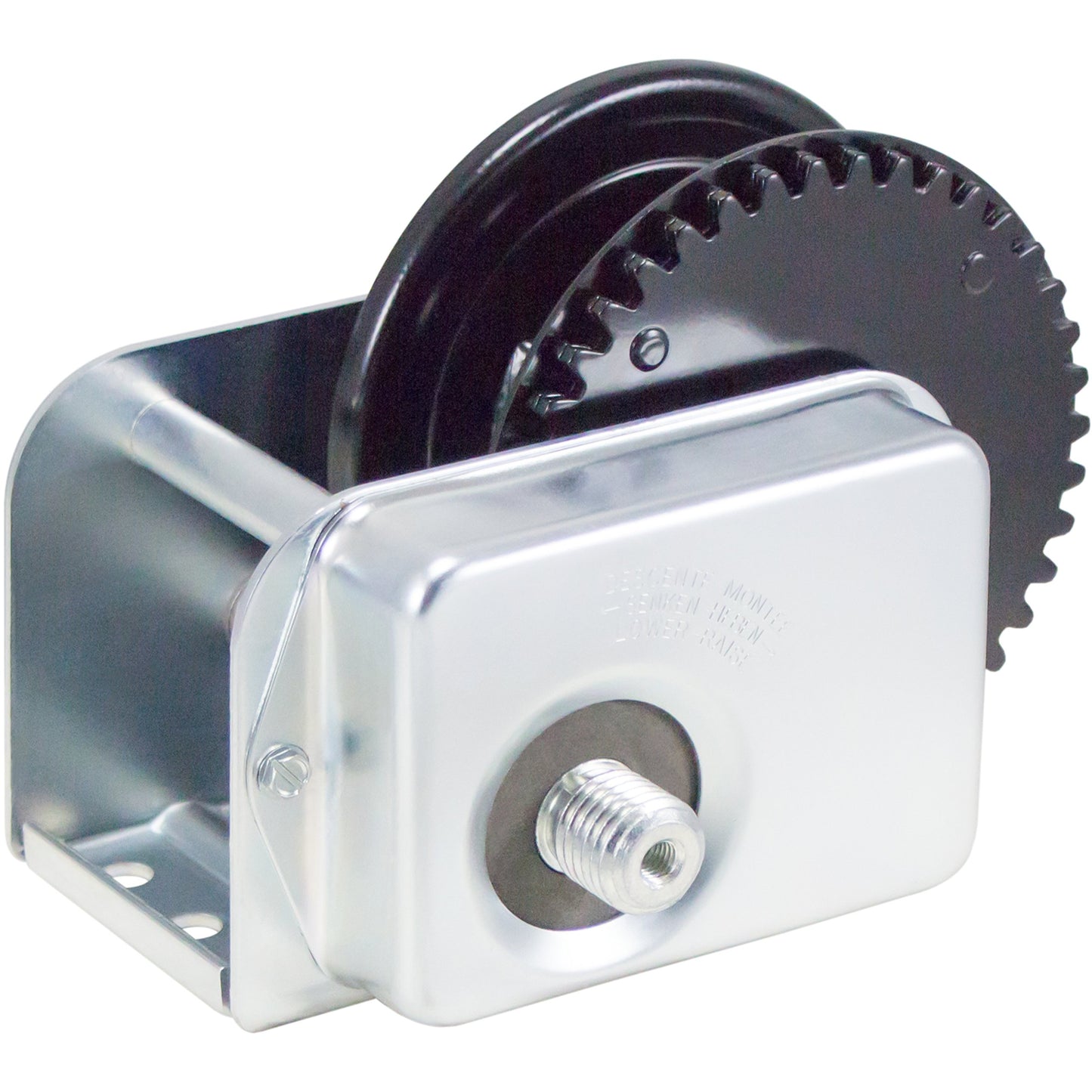 Dutton-Lainson Company - Brake Winch - 350 to 2500 lb Capacity - Rust-Resistant and Power Coated Finish for Heavy Equipment, Hauling and Lifting Operations - Made in USA