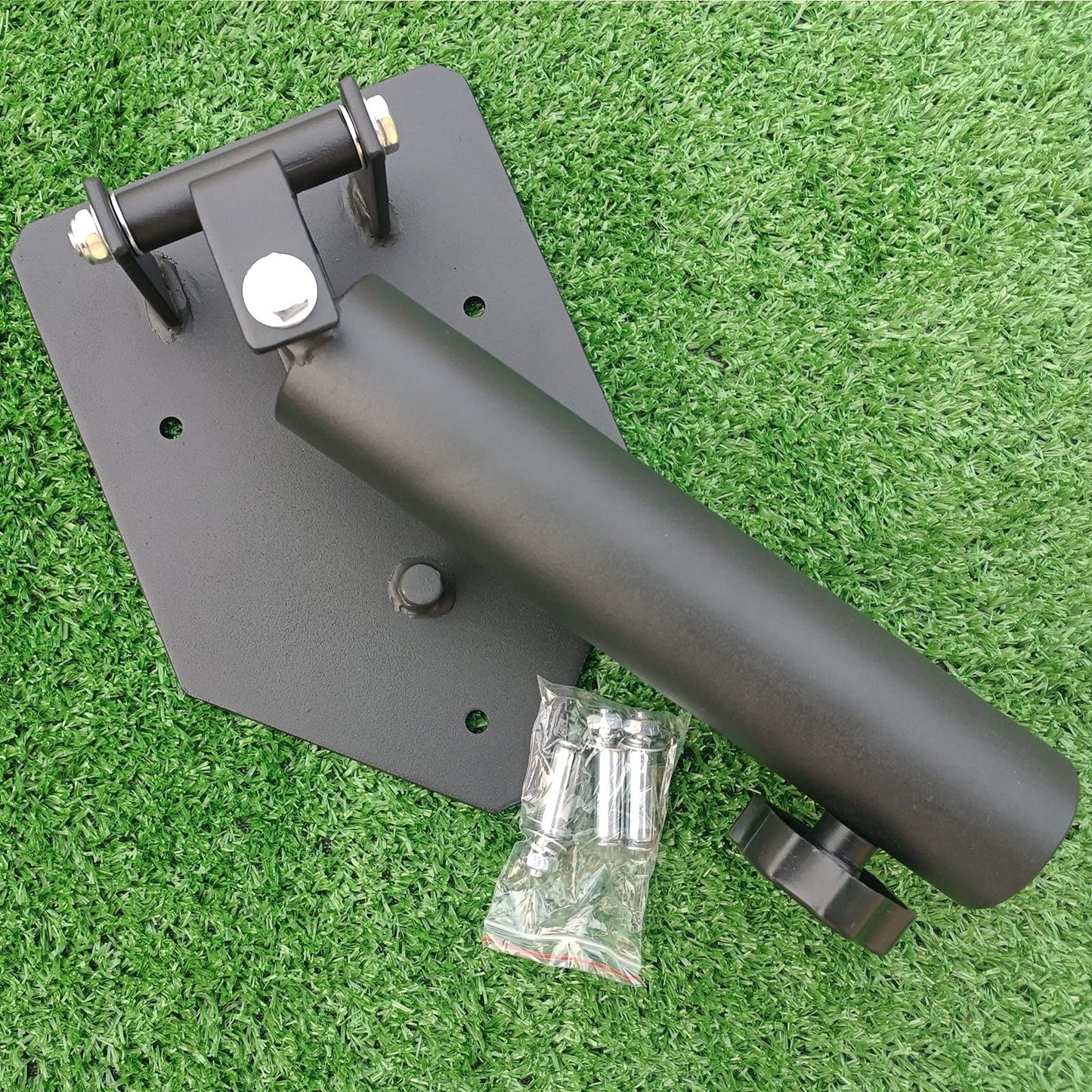 MARSAFIT Landmine Base Portable Barbell, Deluxe T bar Row Attachment, landmine attachment for barbell fits 1 Inch Standard and 2 Inch Bars