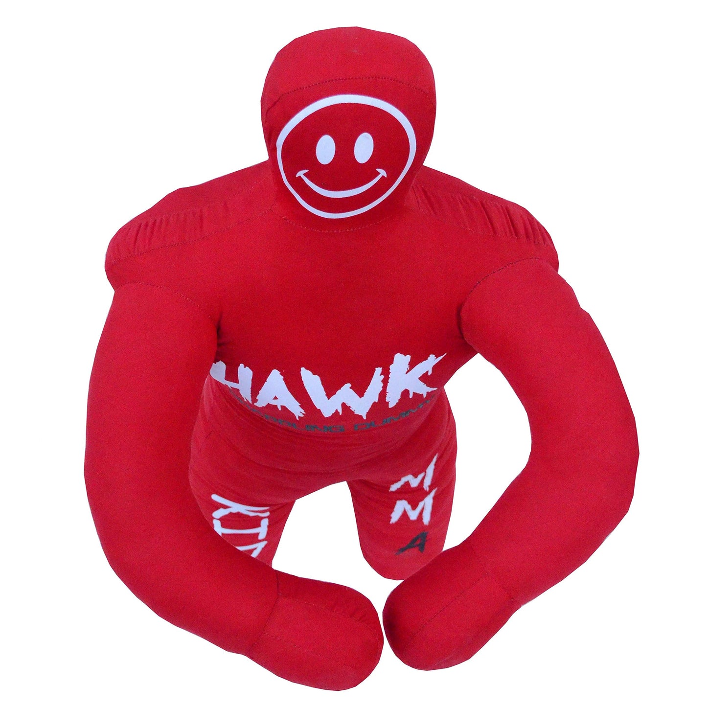Hawk Sports HWK Kids Grappling Dummy & Baby Wrestling Dummy for Kids Lightweight Life-Size Training Model with Moveable Limbs for MMA, Jiu Jitsu, Judo, Karate, Boxing & Kickboxing - Red