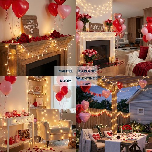 Joiedomi Christmas String Lights - 100 Count Mini Warm Fairy Lights | 21.4 FT Indoor/Outdoor Decor for Holiday Parties