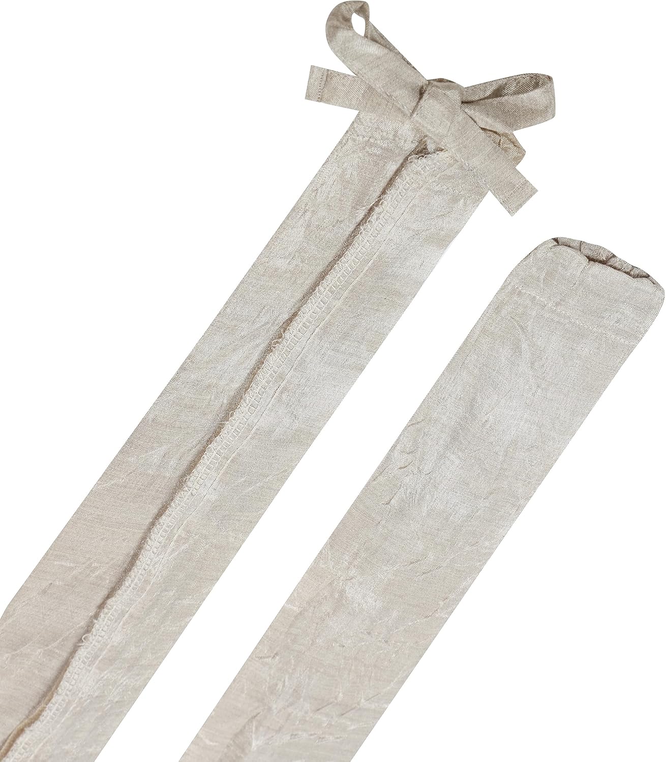 Aspen Creative 15013-21A, 6' Wheat Faux Silk Fabric Cord & Chain Cover, Easy to Install for Lighting Fixture, Cable