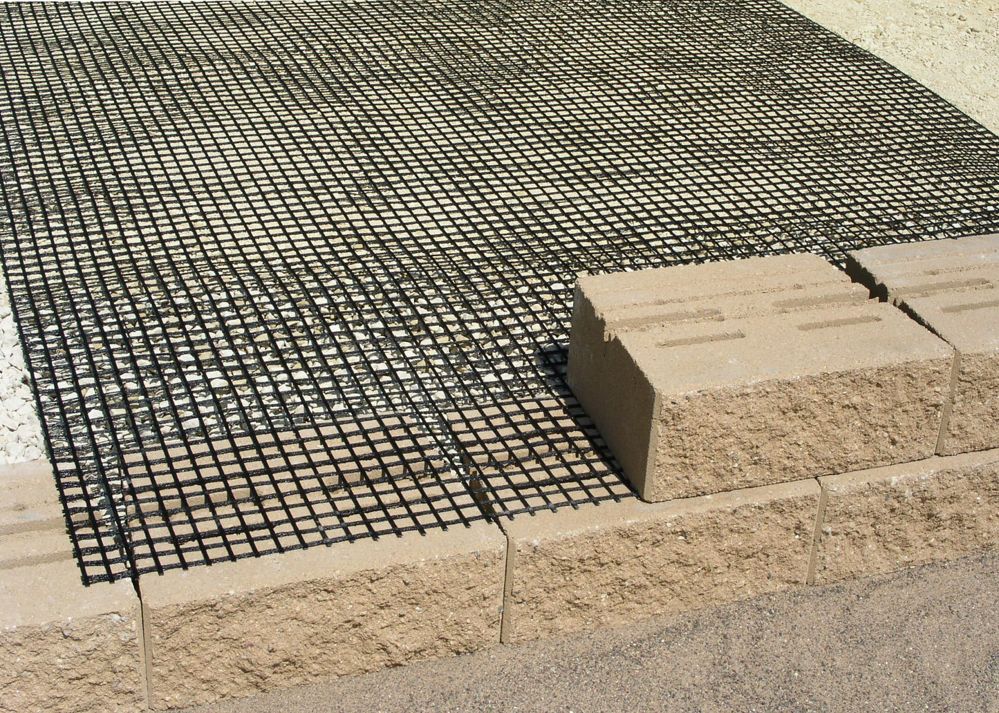 VERSA-LOK Versa-Grid Soil Reinforcement 1.5 - Reinforce Soil, Stabilize 6 Foot High Walls, Compatible with VERSA-LOK Retaining Walls (4 Feet x 50 Feet)