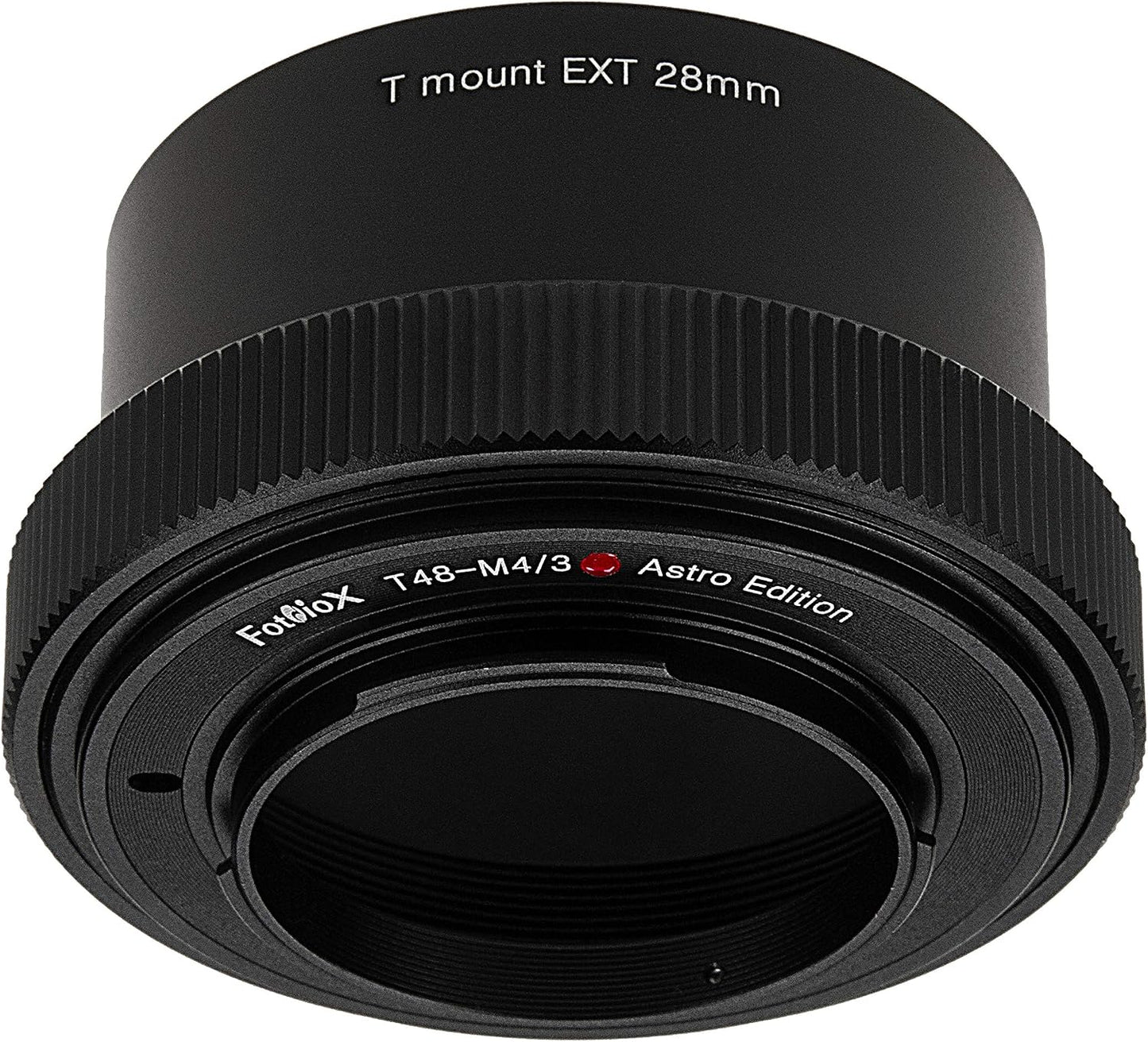 Fotodiox 48mm (x0.75) Lens Adapter Astro Edition - Compatible with T-Mount Wide Field Telescopes to Micro Four Thirds
