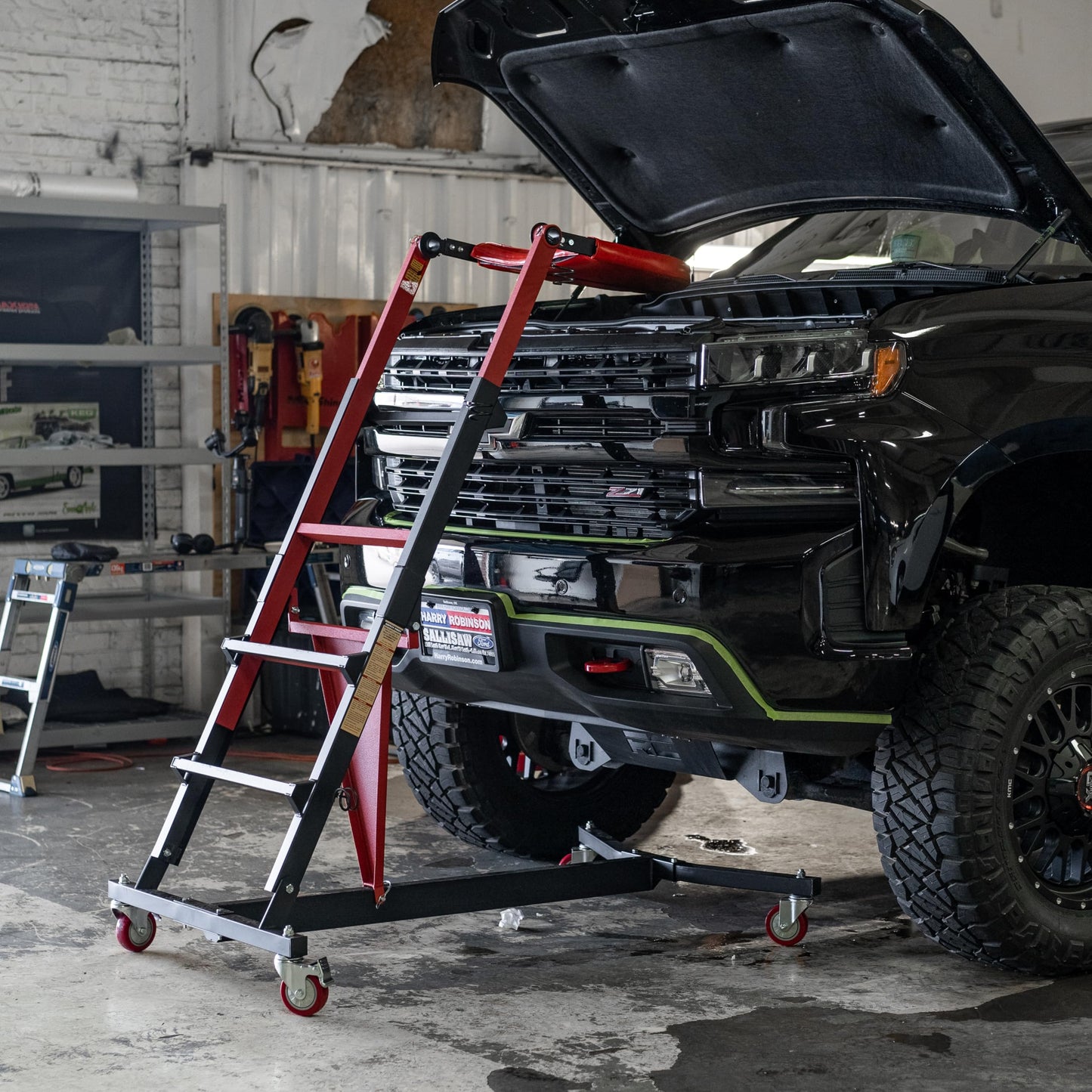 Traxion 3-700 ProGear Foldable Topside Automotive Engine Creeper Large