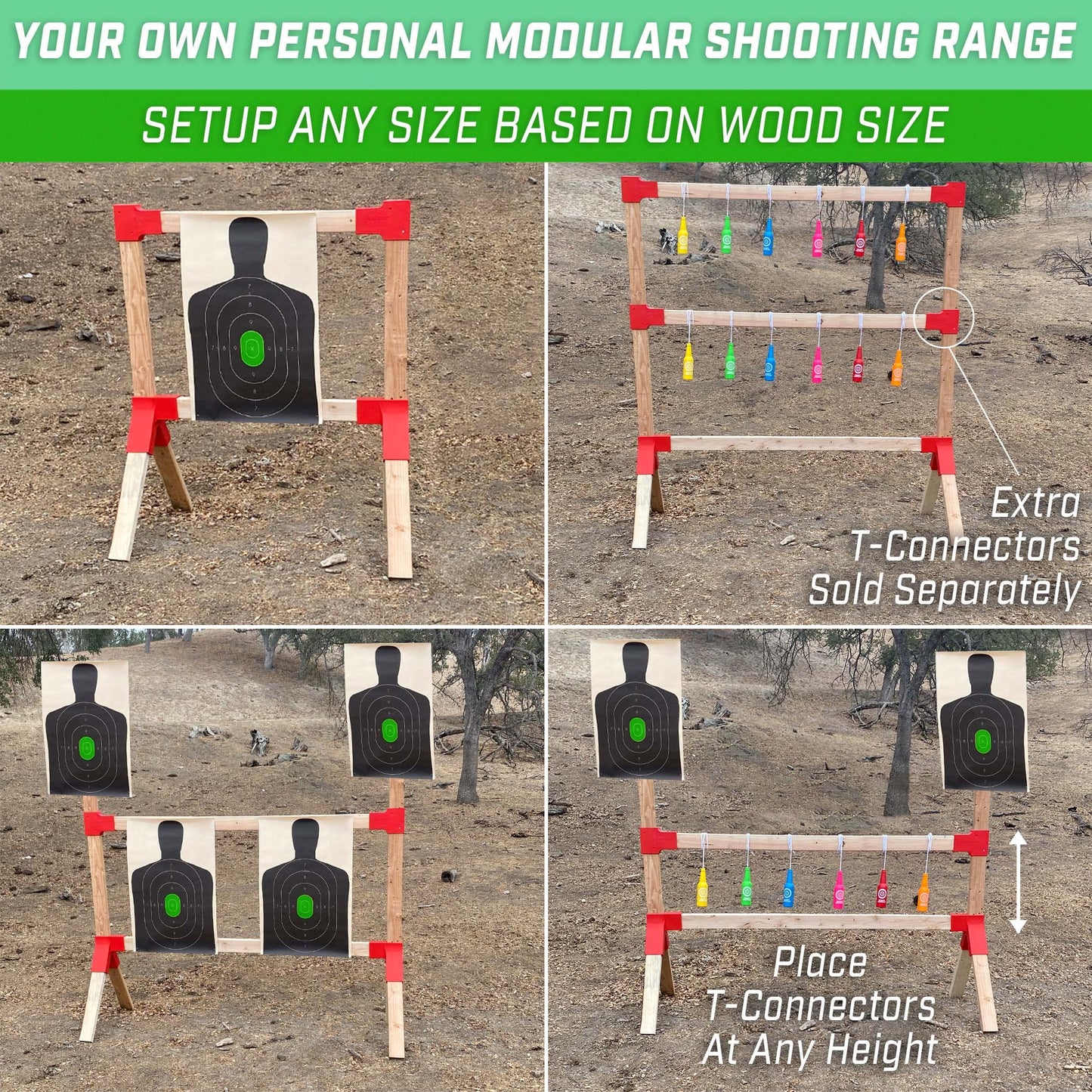 GoSports Outdoors Blast Range - Modular Shooting Range - Create Your Own Custom Shooting Range