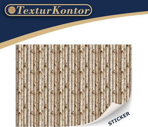 Birk Logs | 3 Sheets Self-Adhesive Brick Wall Cladding for 1:12 Scale Dollhouses