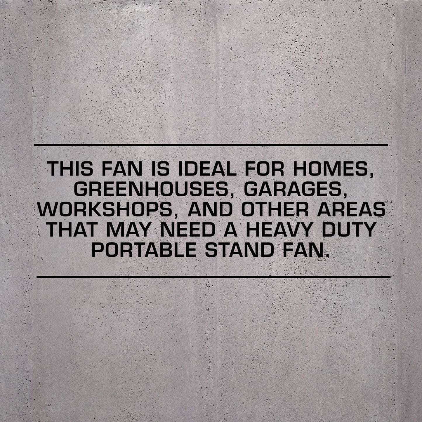 Hurricane Pro High-Velocity Oscillating Metal Stand Fan w/ 3-Speed Setting, 20" - Heavy-Duty Cooling Pedestal Unit w/ 4500 CFM, Adjustable Tilt & Height for Home, Garage, Gym & Workshop