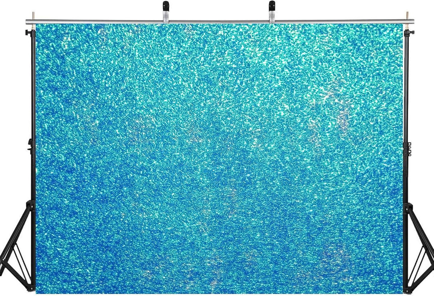 LidyMini 5x3ft Fabric Sparkling Blue Water Backdrop Glistening Ripple Texture Background Minimalist Nature Shooting