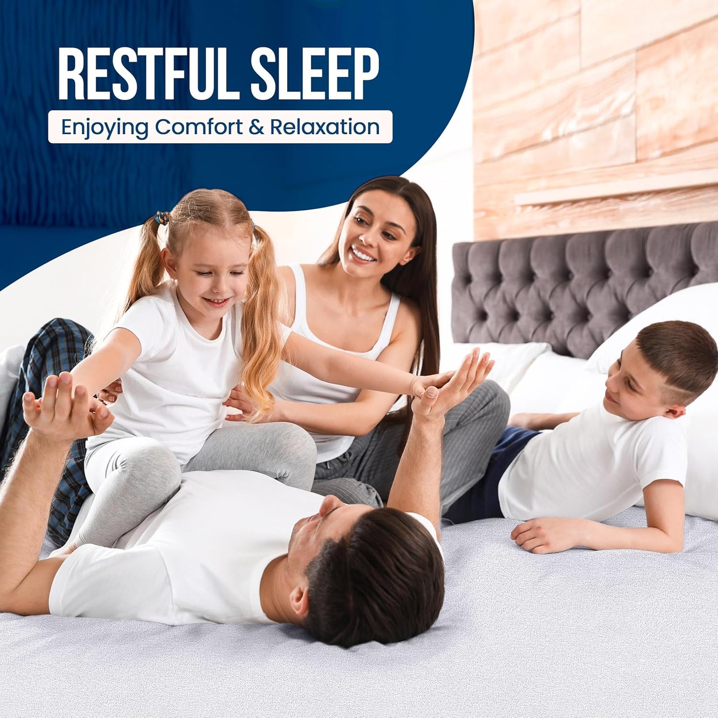 Utopia Bedding Crib Mattress Protector - Waterproof 200 GSM Terry Cover | Soft, Breathable & Deep Pocket Fit (White)