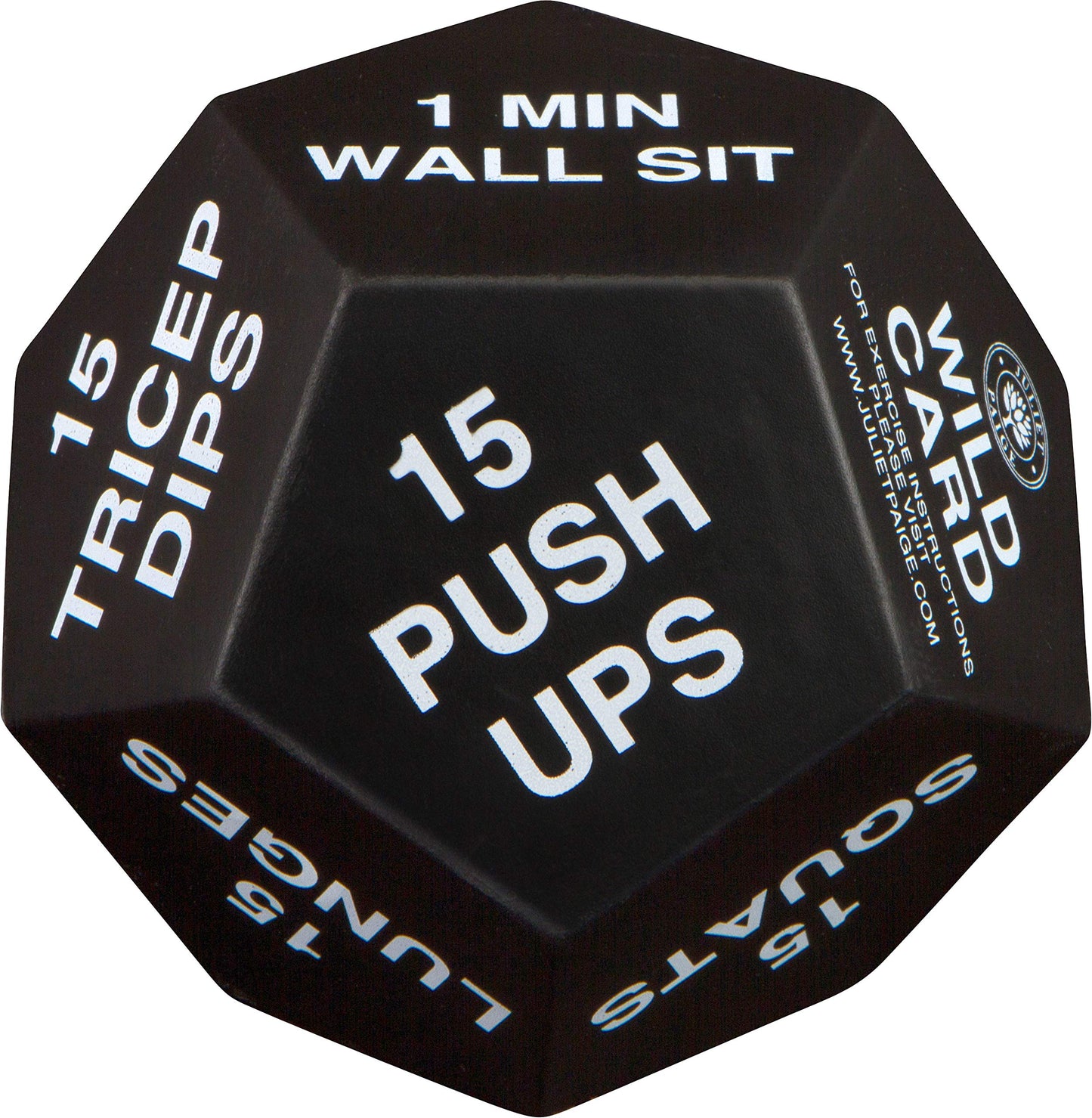 Exercise Dice - Fitness Workout Gear for Home Gym Equipment and Accessories, Personal Trainer Work Out Supplies for Adults