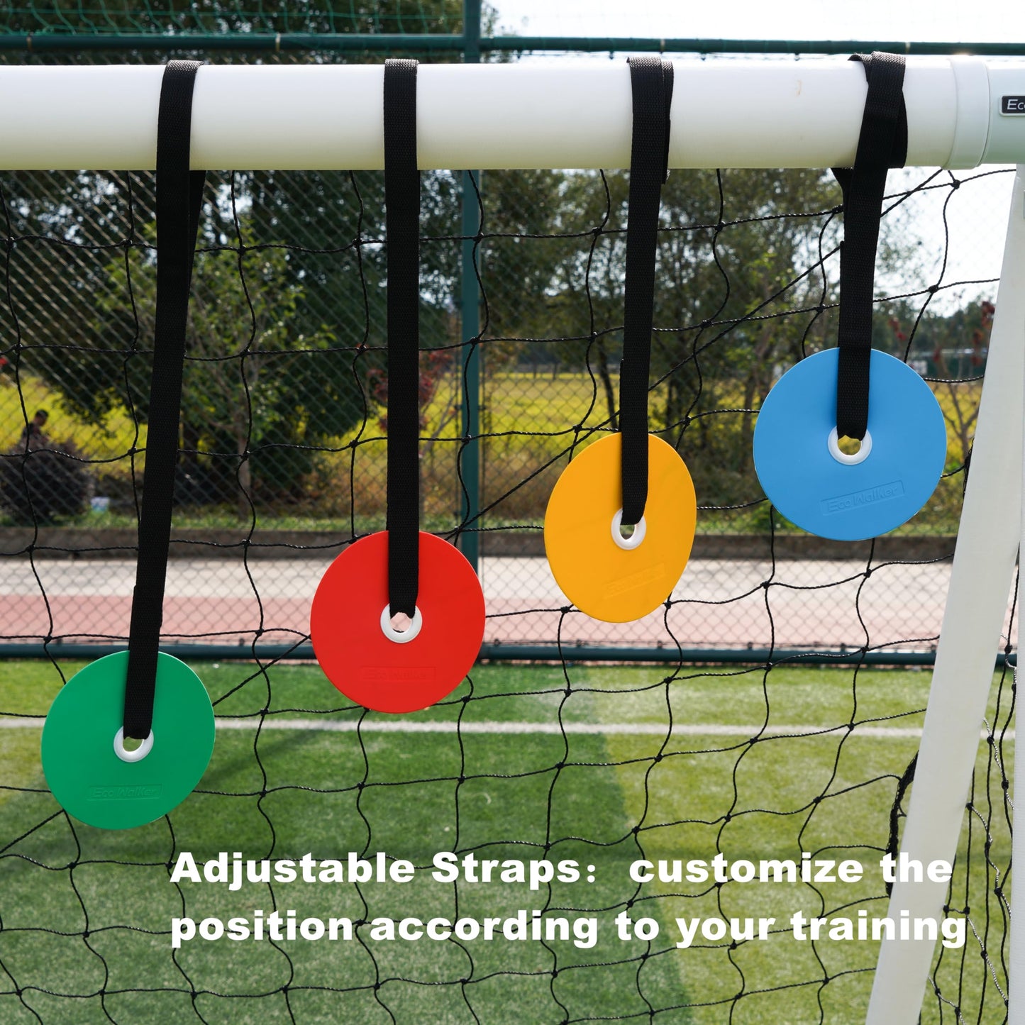 Eco Walker Shooting Goal Target Discs Reactive Agility Targets for Improving Accuracy Ideal for Lacrosse, Hockey, Soccer, Basebal