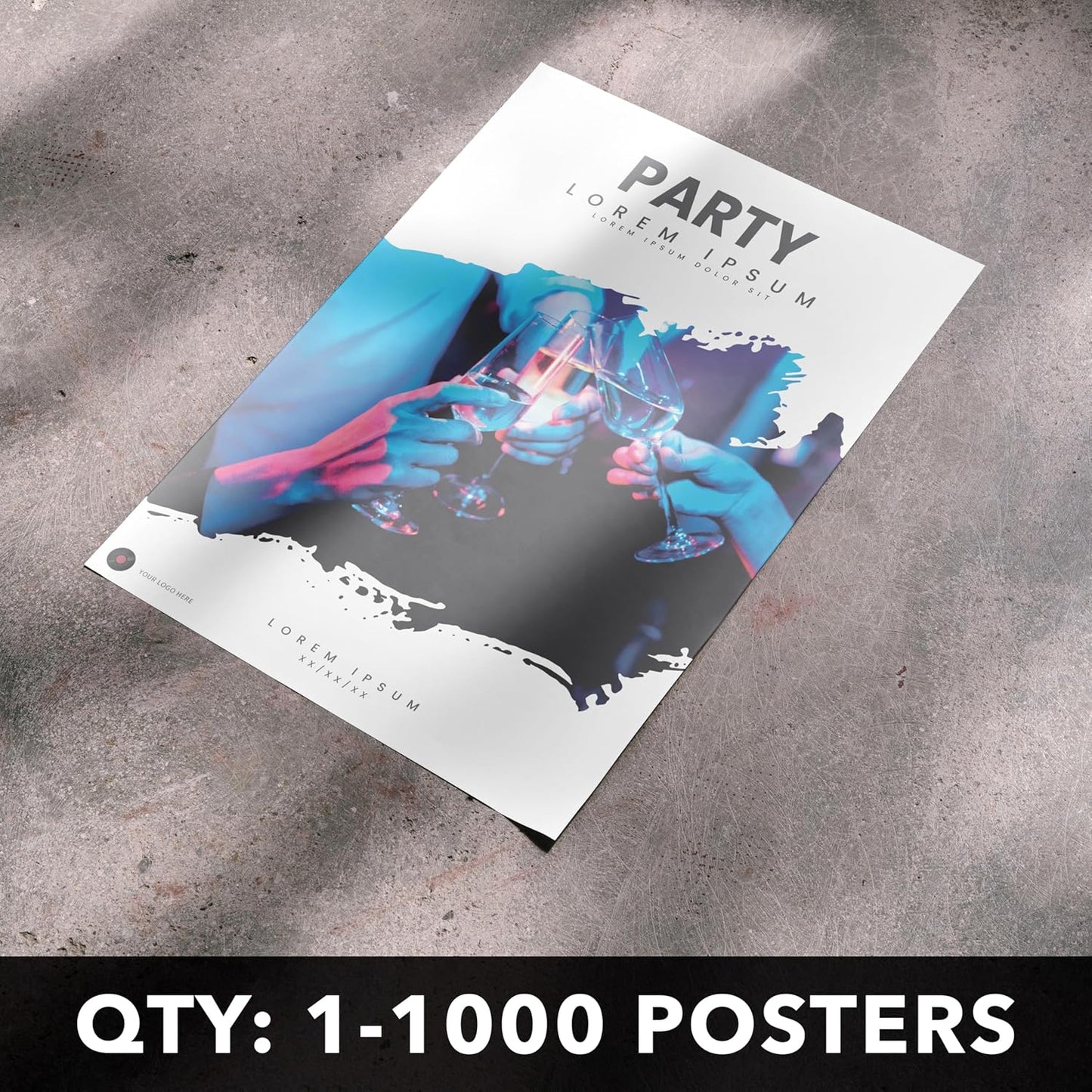 Skiennix Custom Posters - Glossy Finish - Available in Multiple Sizes (12x18" to 1,000 Posters)