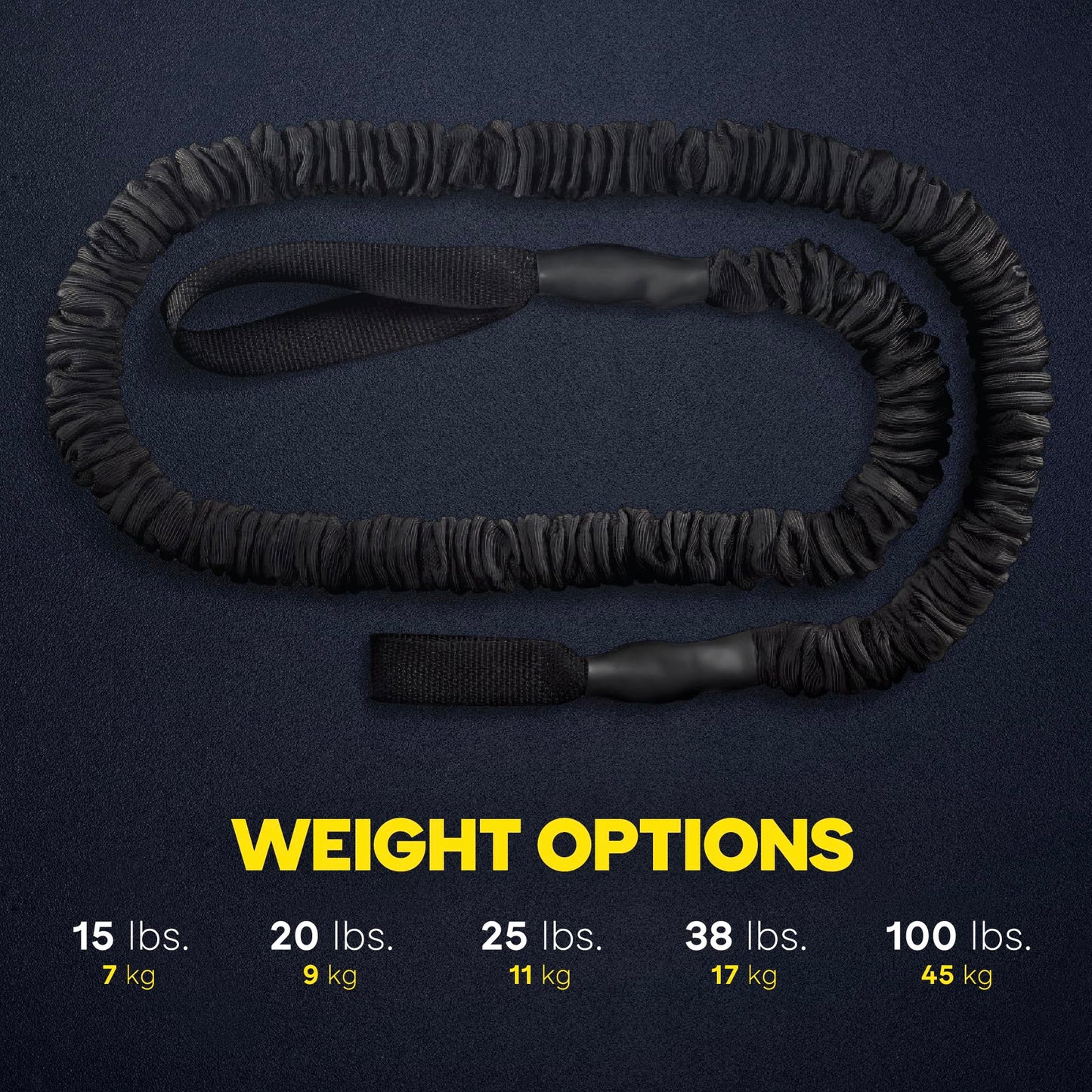 TRX Training RIP Trainer Resistance Cord, Resistance Training Cord for Home or Gym Training Equipment, 25 lbs of Resistance