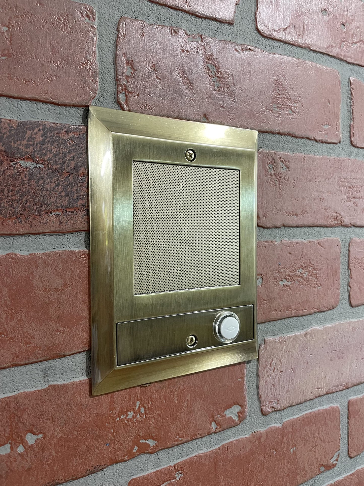 SCFM Replacement Door Speaker for Nutone Intercom IS-69PB IS-69AB IS-69WH IS-69 (Antique Brass)