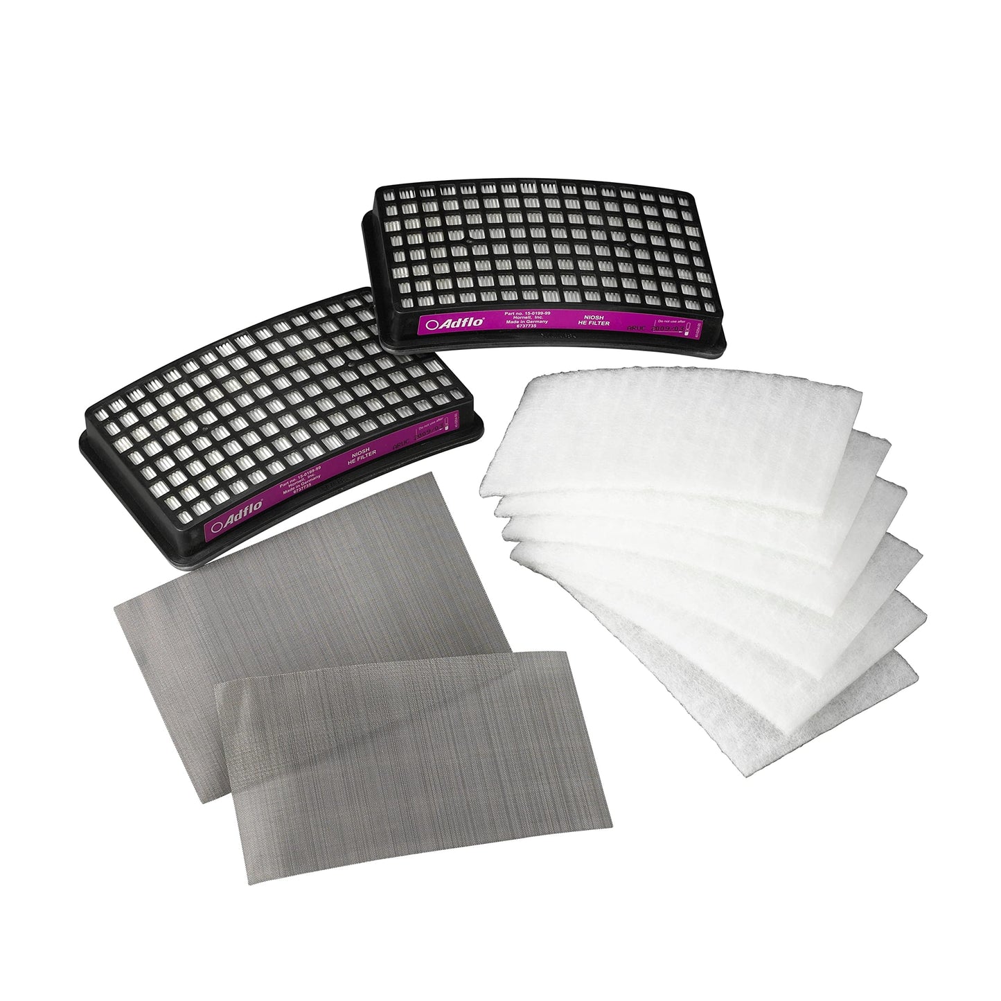 3M Adflo High Efficiency Starter Kit 15-1101-99/37147(AAD), For Powered Air Purifying Respirator (PAPR)