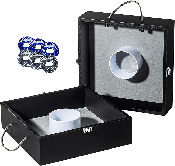 Franklin Sports Washer Toss Game Set - Outdoor Washers Set with Targets + Washers - Perfect for Lawn, Beach + More - Classic Outside + Tailgate Game