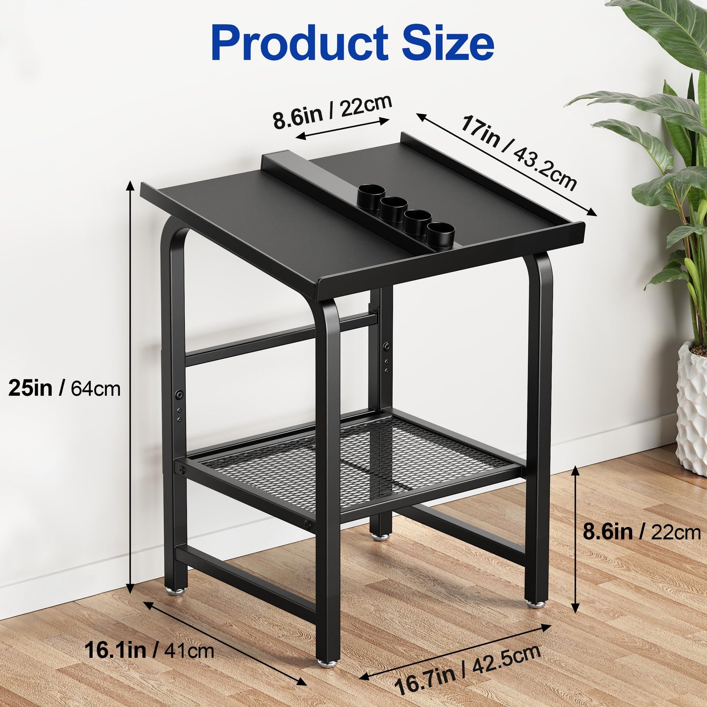 Dumbbell Rack Only Weight Stand Fits For Adjustable Weight 500lbs Load up Heavy Duty Kettlebell Stand for Home Gym（No Dumbbell, Rack Only）