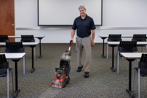 Hoover Commercial PowerScrub XL Carpet Cleaner - Powerful Deep Cleaning Machine with Heated Drying | Black