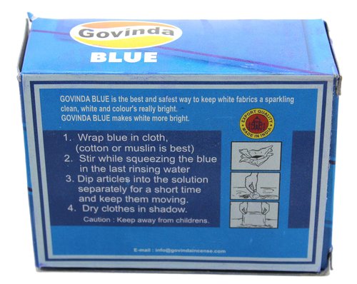 Govinda Anil Blue Squares Box of 48 Pieces